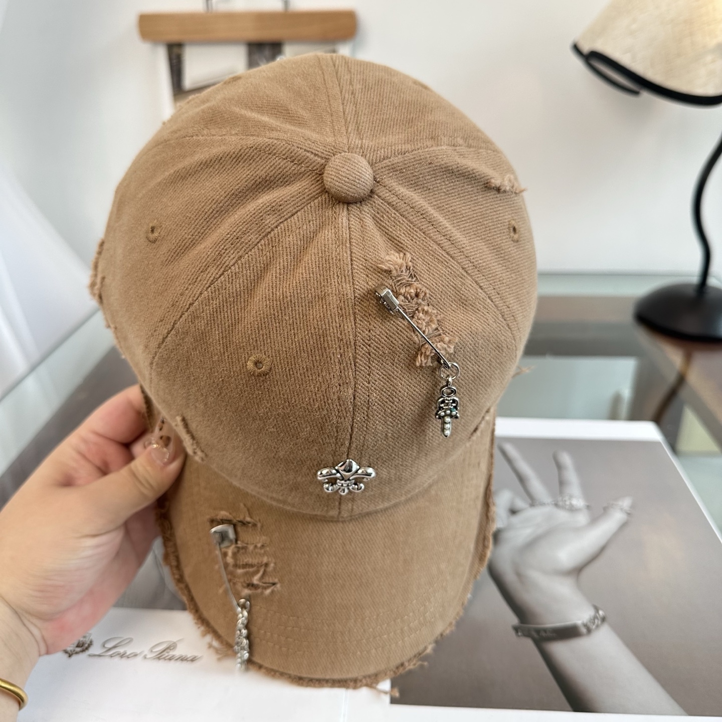 Chrome hearts 克罗心 新款十字架 高品质棒球帽，高端定制版！网红时尚博主同款！墙裂推荐！质