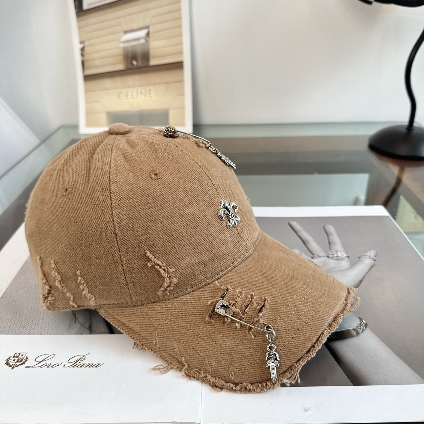 Chrome hearts 克罗心 新款十字架 高品质棒球帽，高端定制版！网红时尚博主同款！墙裂推荐！质