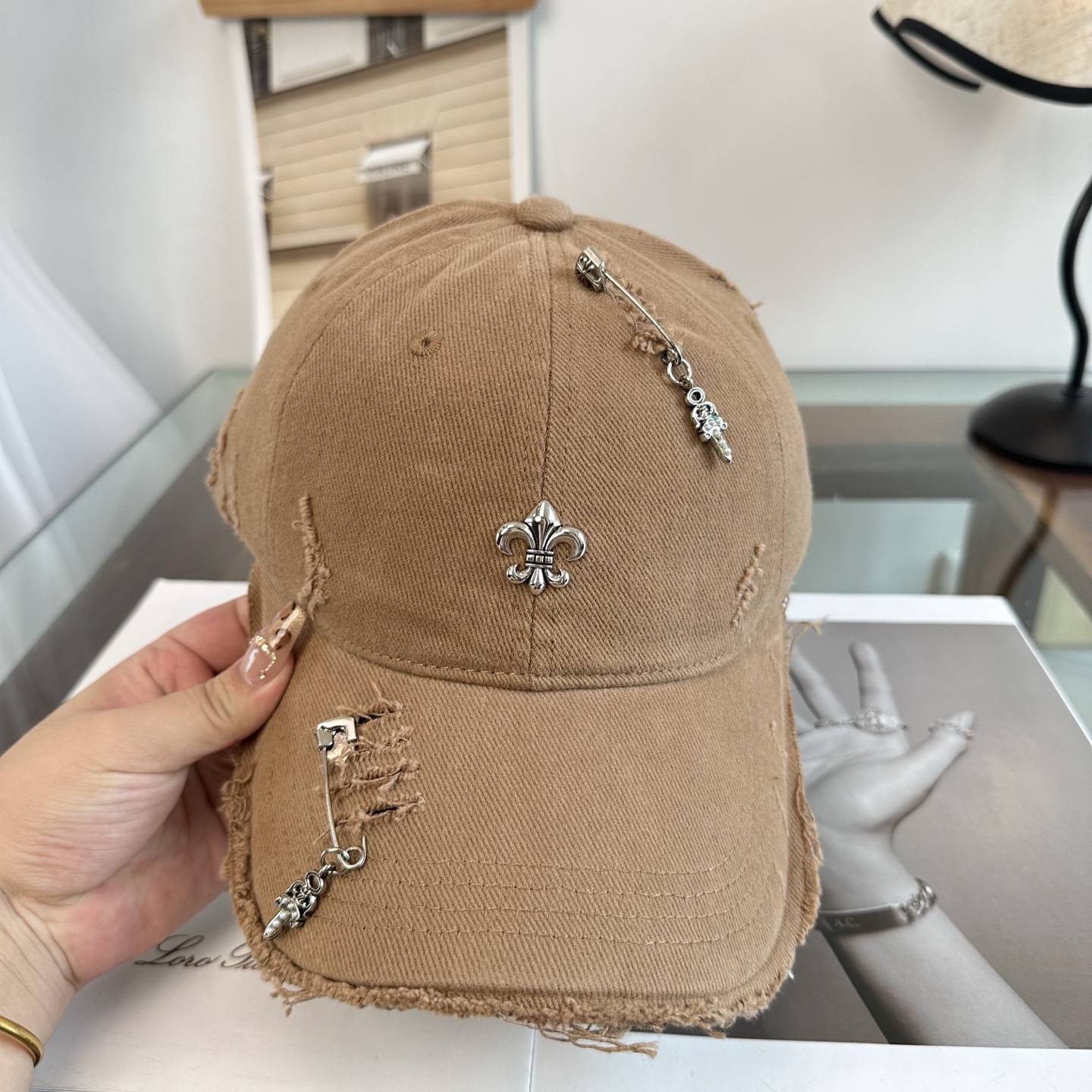 Chrome hearts 克罗心 新款十字架 高品质棒球帽，高端定制版！网红时尚博主同款！墙裂推荐！质