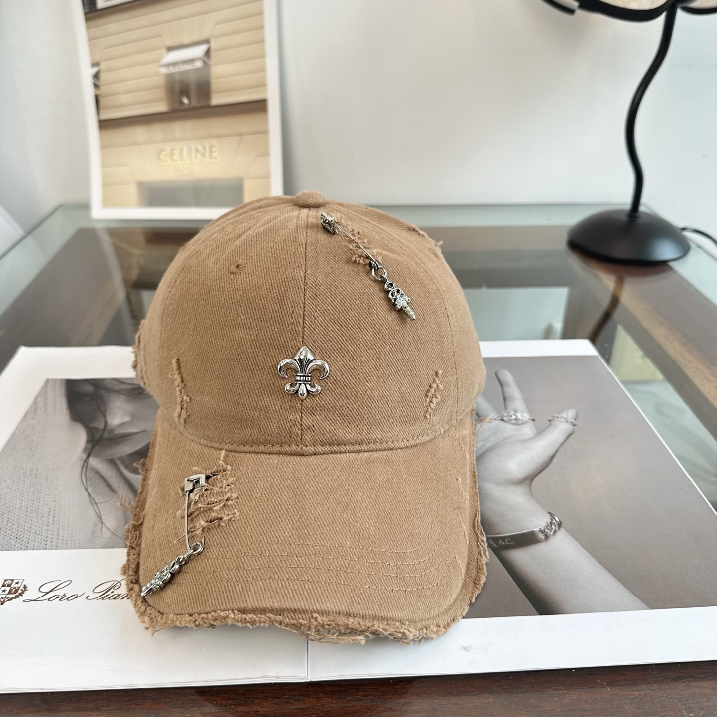 Chrome hearts 克罗心 新款十字架 高品质棒球帽，高端定制版！网红时尚博主同款！墙裂推荐！质