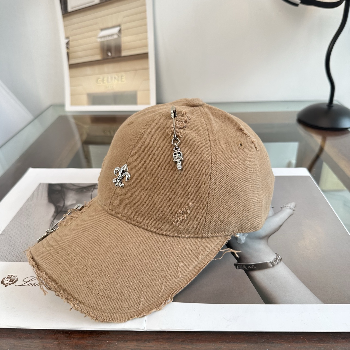 Chrome hearts 克罗心 新款十字架 高品质棒球帽，高端定制版！网红时尚博主同款！墙裂推荐！质