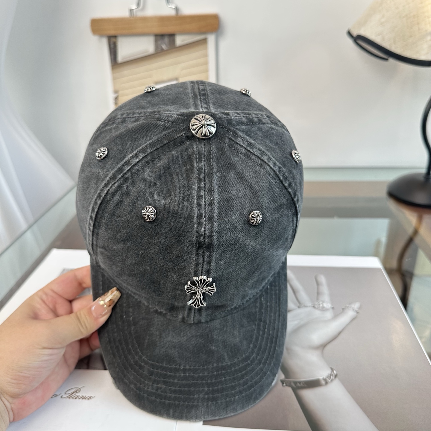 Chrome hearts 克罗心 新款十字架 高品质棒球帽，高端定制版！网红时尚博主同款！墙裂推荐！质