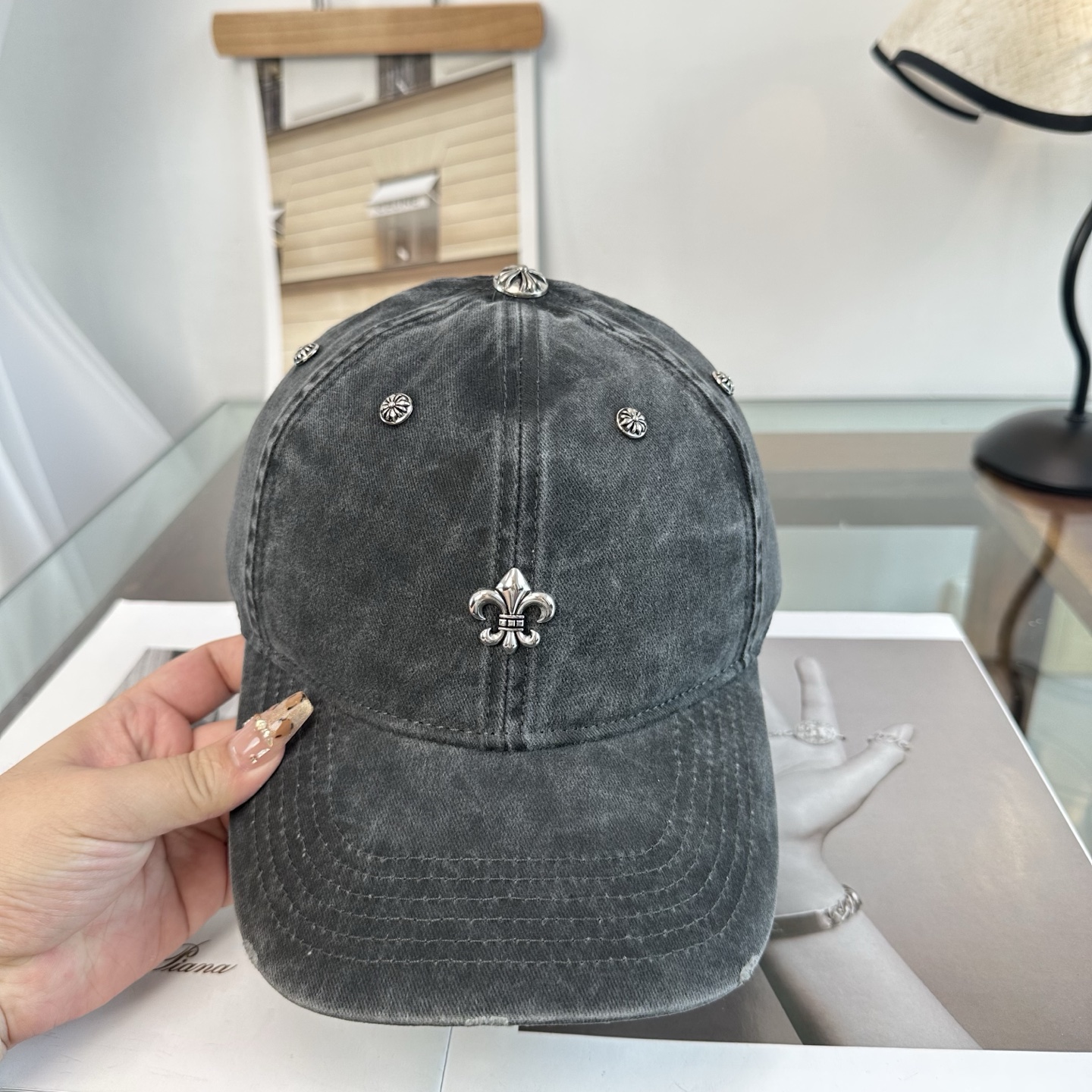 Chrome hearts 克罗心 新款十字架 高品质棒球帽，高端定制版！网红时尚博主同款！墙裂推荐！质