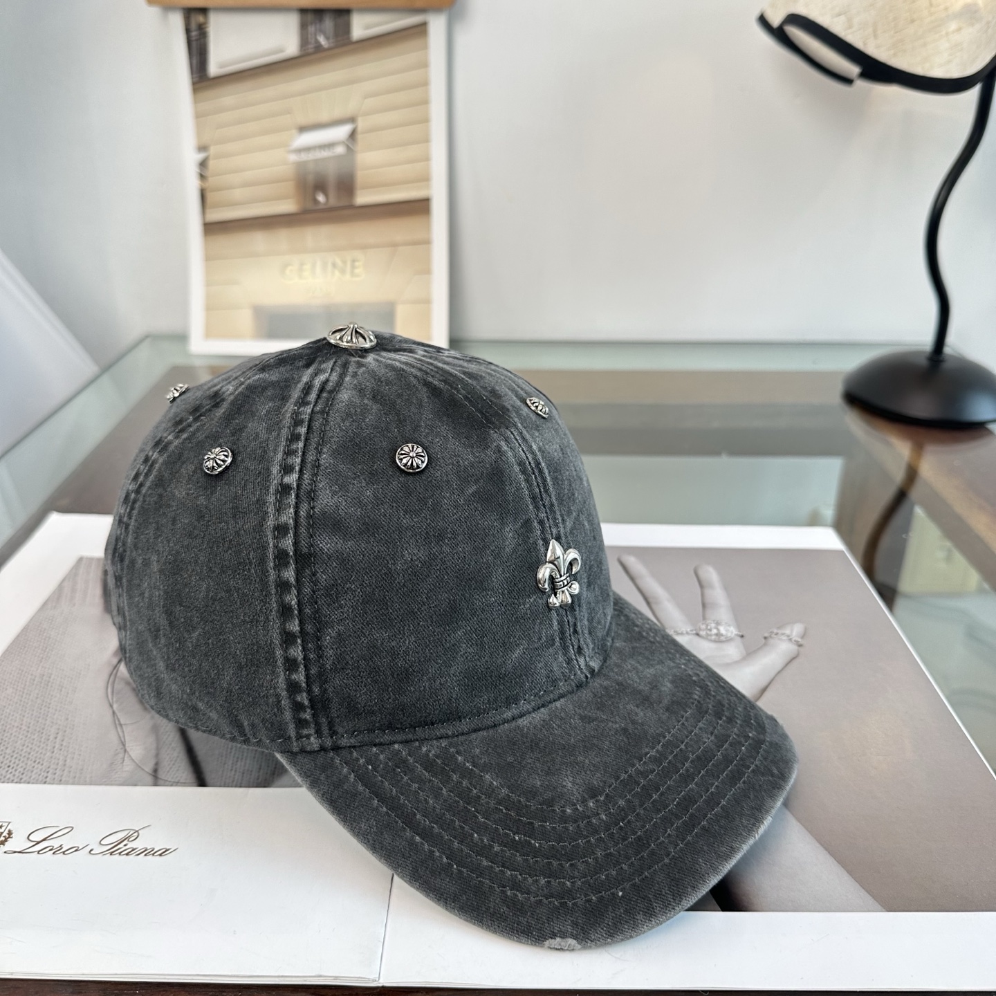 Chrome hearts 克罗心 新款十字架 高品质棒球帽，高端定制版！网红时尚博主同款！墙裂推荐！质