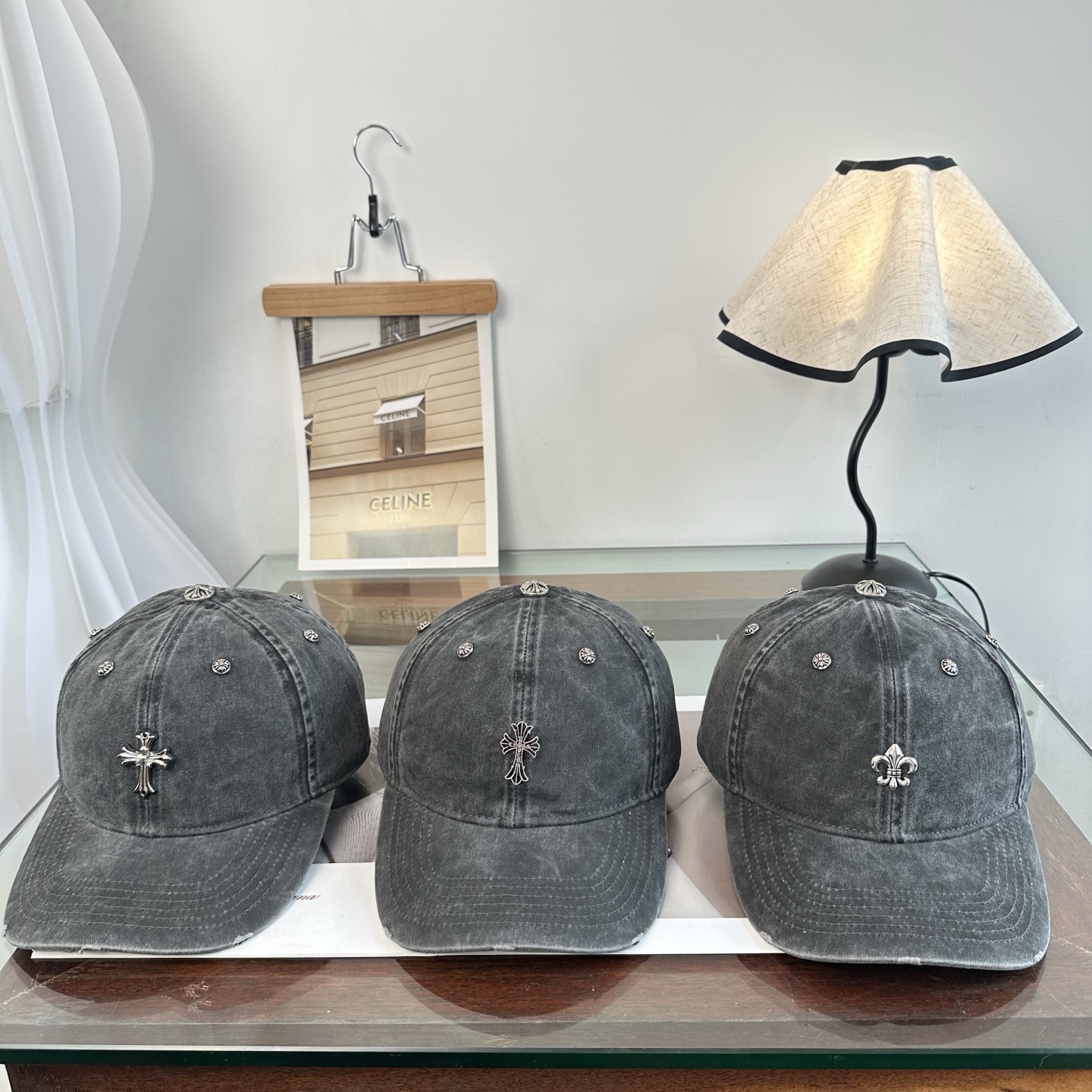Chrome hearts 克罗心 新款十字架 高品质棒球帽，高端定制版！网红时尚博主同款！墙裂推荐！质