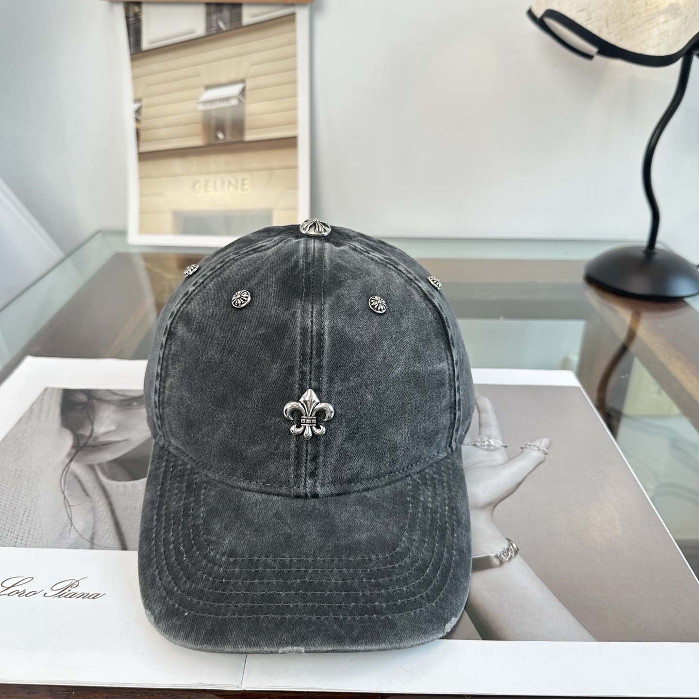 Chrome hearts 克罗心 新款十字架 高品质棒球帽，高端定制版！网红时尚博主同款！墙裂推荐！质