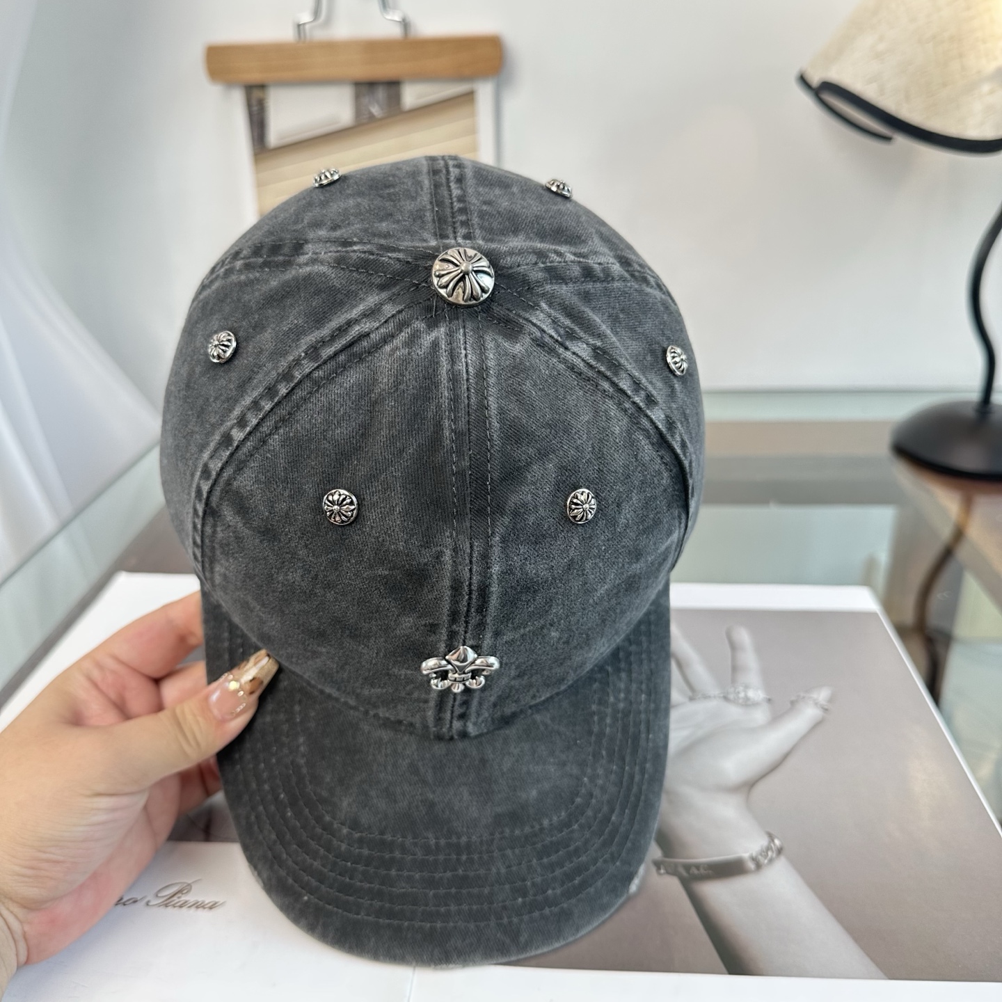 Chrome hearts 克罗心 新款十字架 高品质棒球帽，高端定制版！网红时尚博主同款！墙裂推荐！质