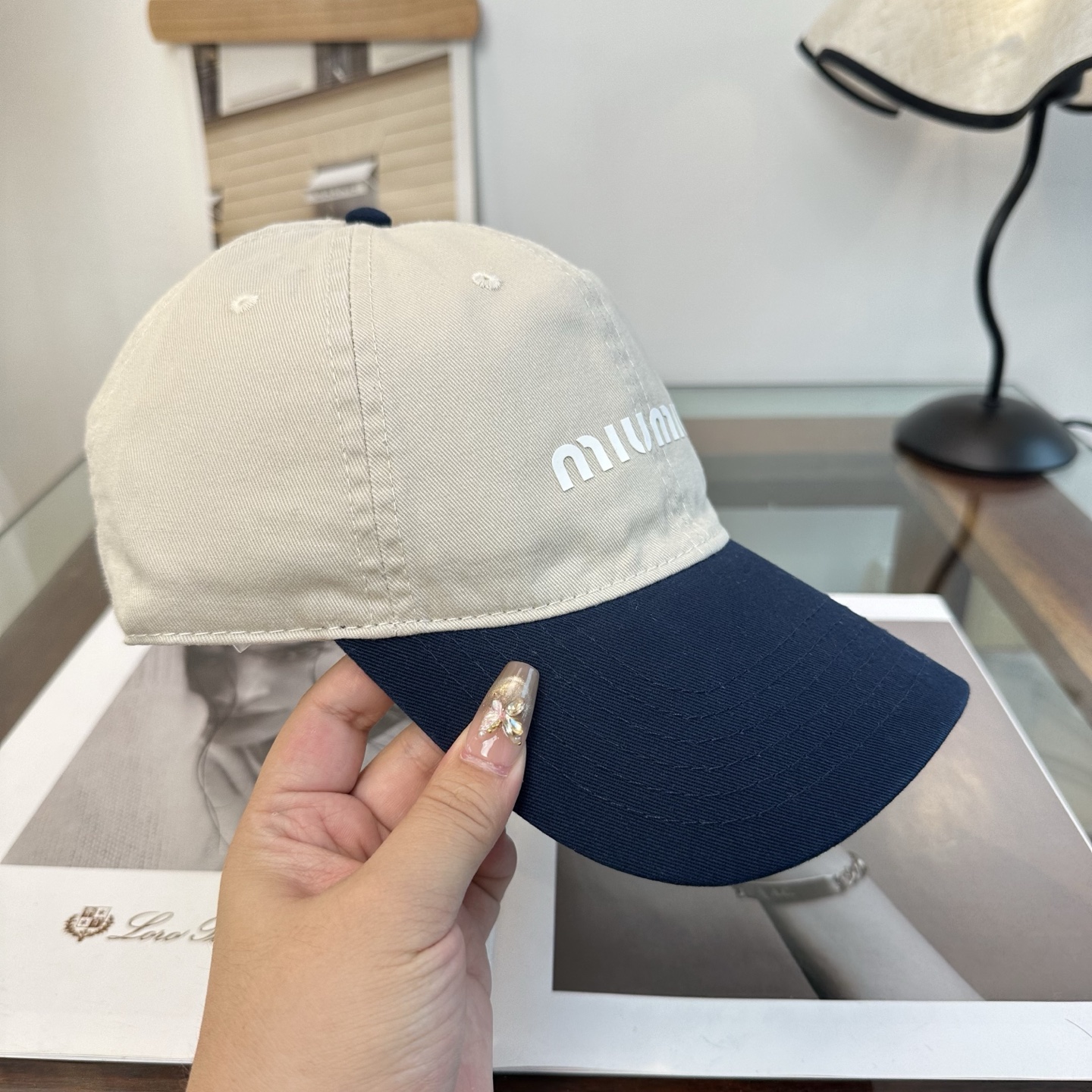 谬谬miumiu 原单 新款棒球帽，正品开模订制，原版做工细致质量超赞！