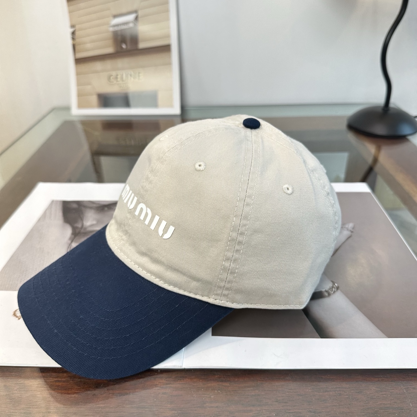 谬谬miumiu 原单 新款棒球帽，正品开模订制，原版做工细致质量超赞！