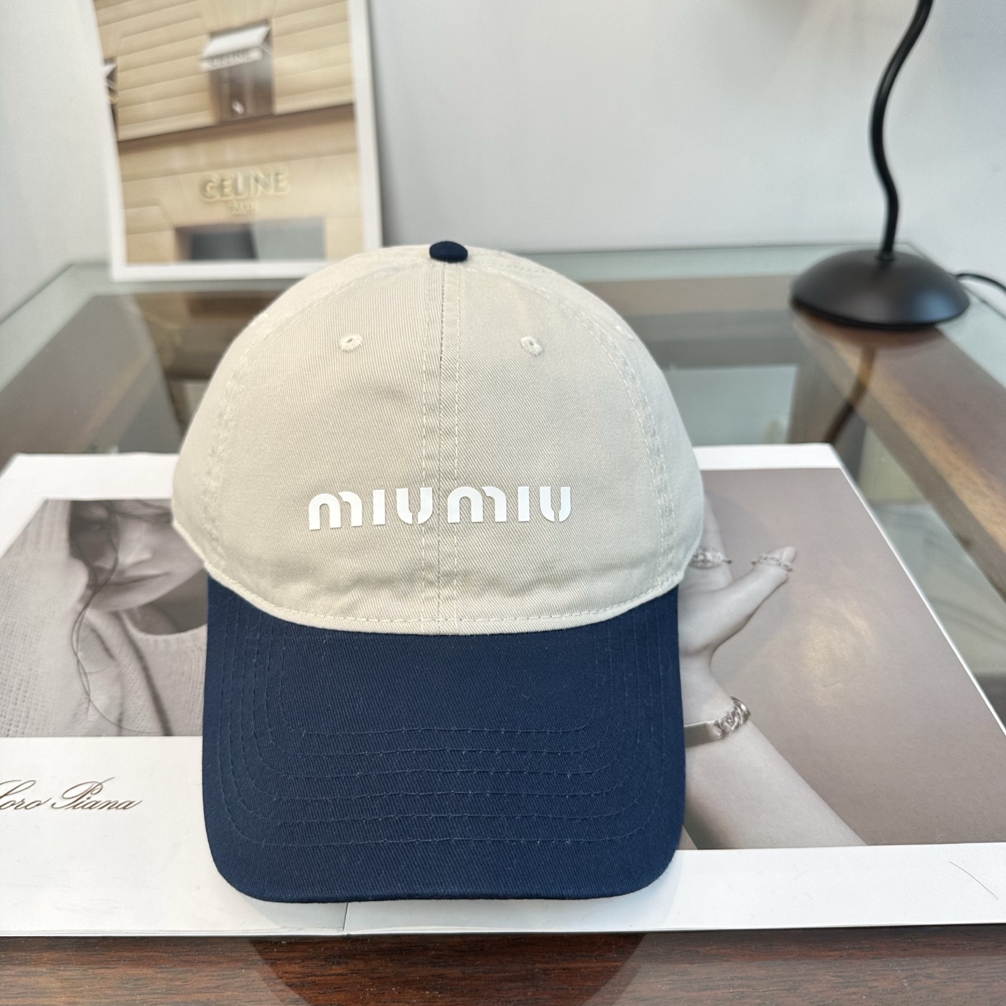 谬谬miumiu 原单 新款棒球帽，正品开模订制，原版做工细致质量超赞！