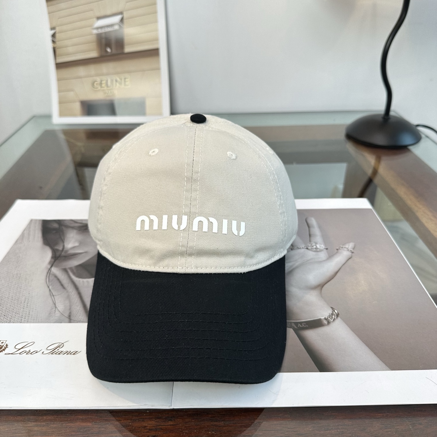 谬谬miumiu 原单 新款棒球帽，正品开模订制，原版做工细致质量超赞！