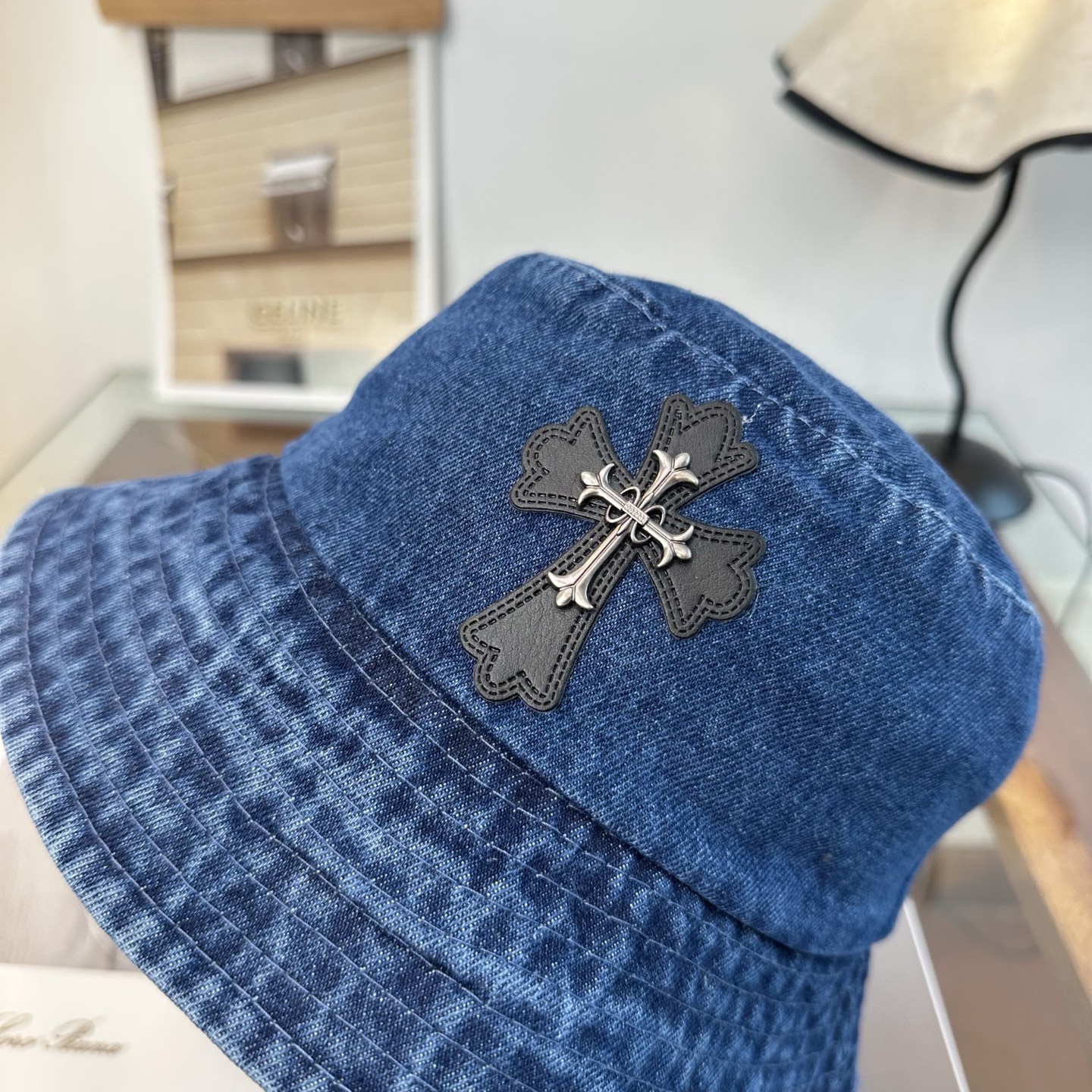 Chrome Hearts 克罗心 十字架 渔夫帽，男女同款。