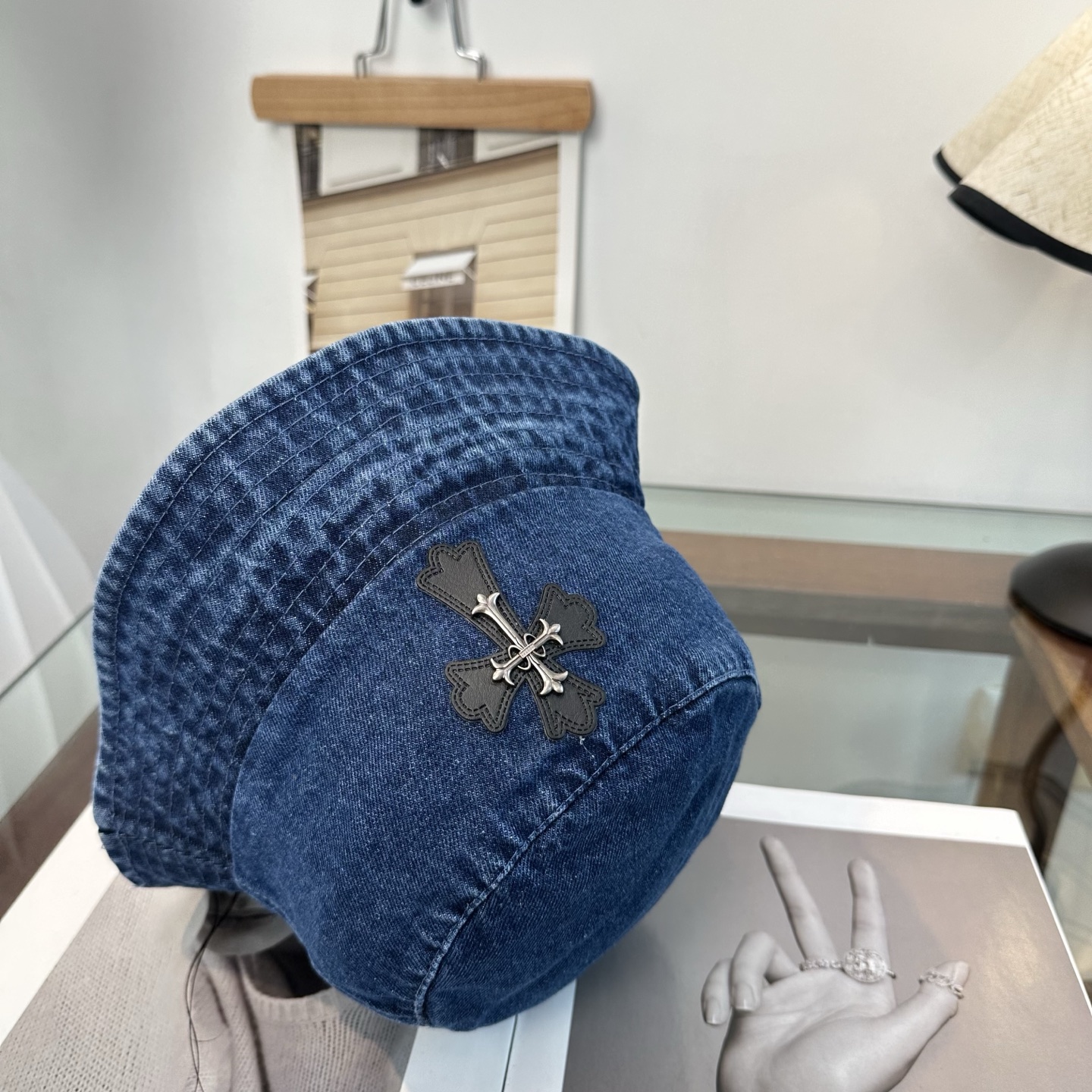 Chrome Hearts 克罗心 十字架 渔夫帽，男女同款。