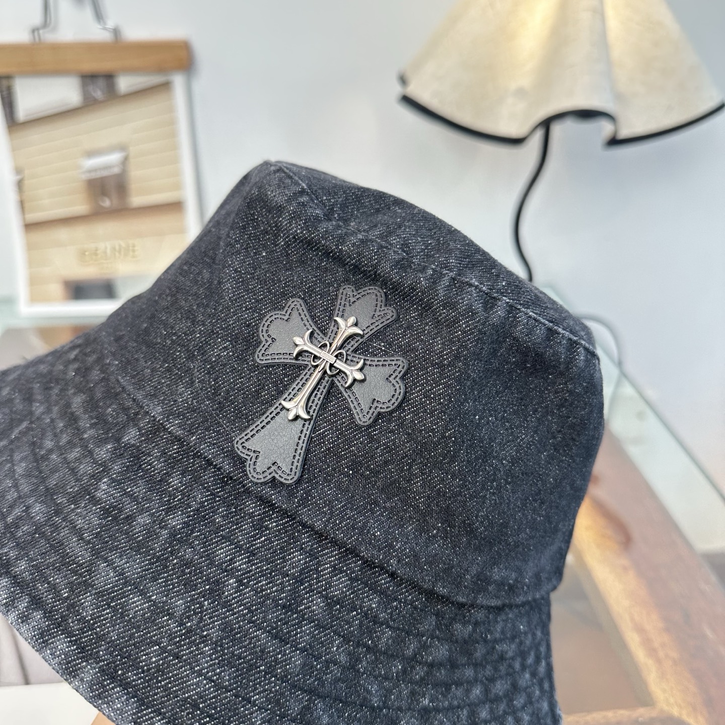 Chrome Hearts 克罗心 十字架 渔夫帽，男女同款。