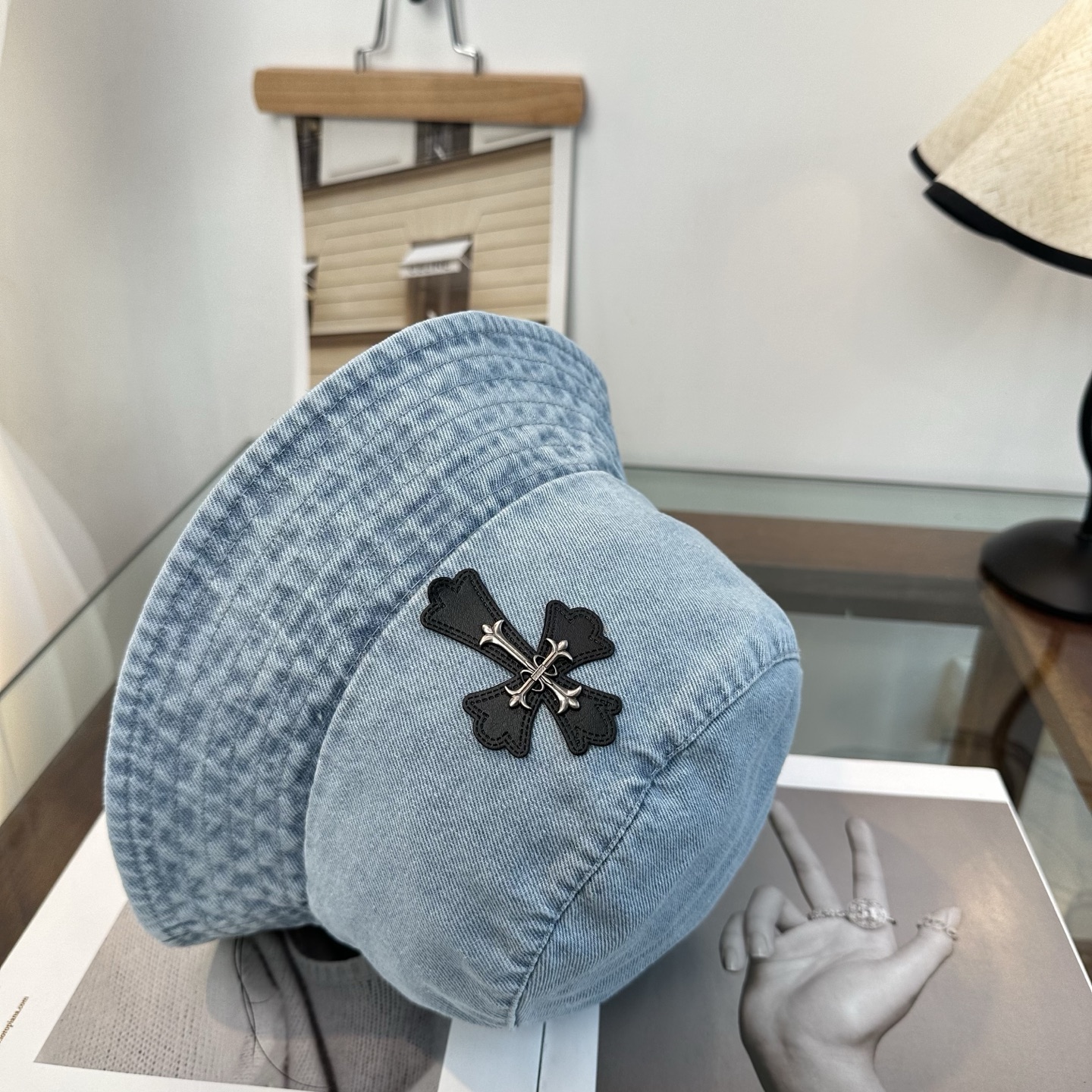 Chrome Hearts 克罗心 十字架 渔夫帽，男女同款。