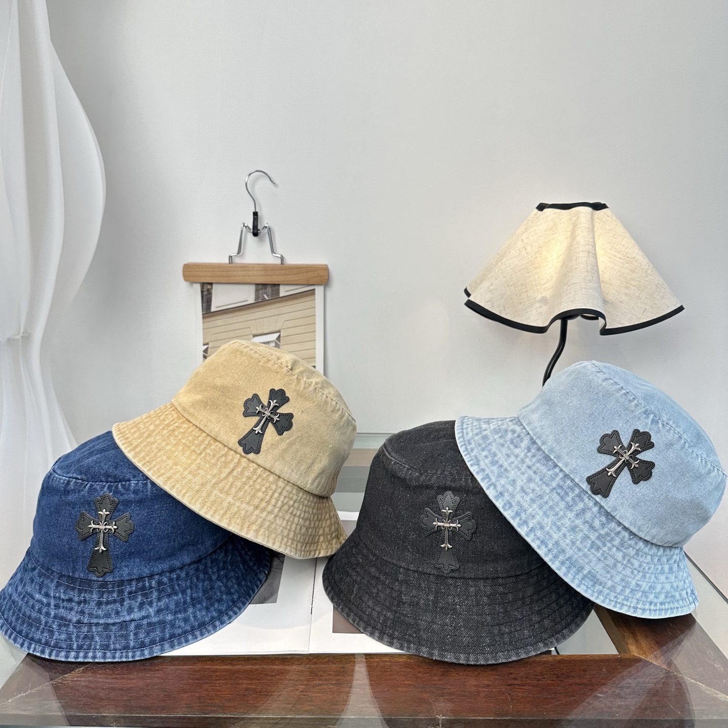 Chrome Hearts 克罗心 十字架 渔夫帽，男女同款。