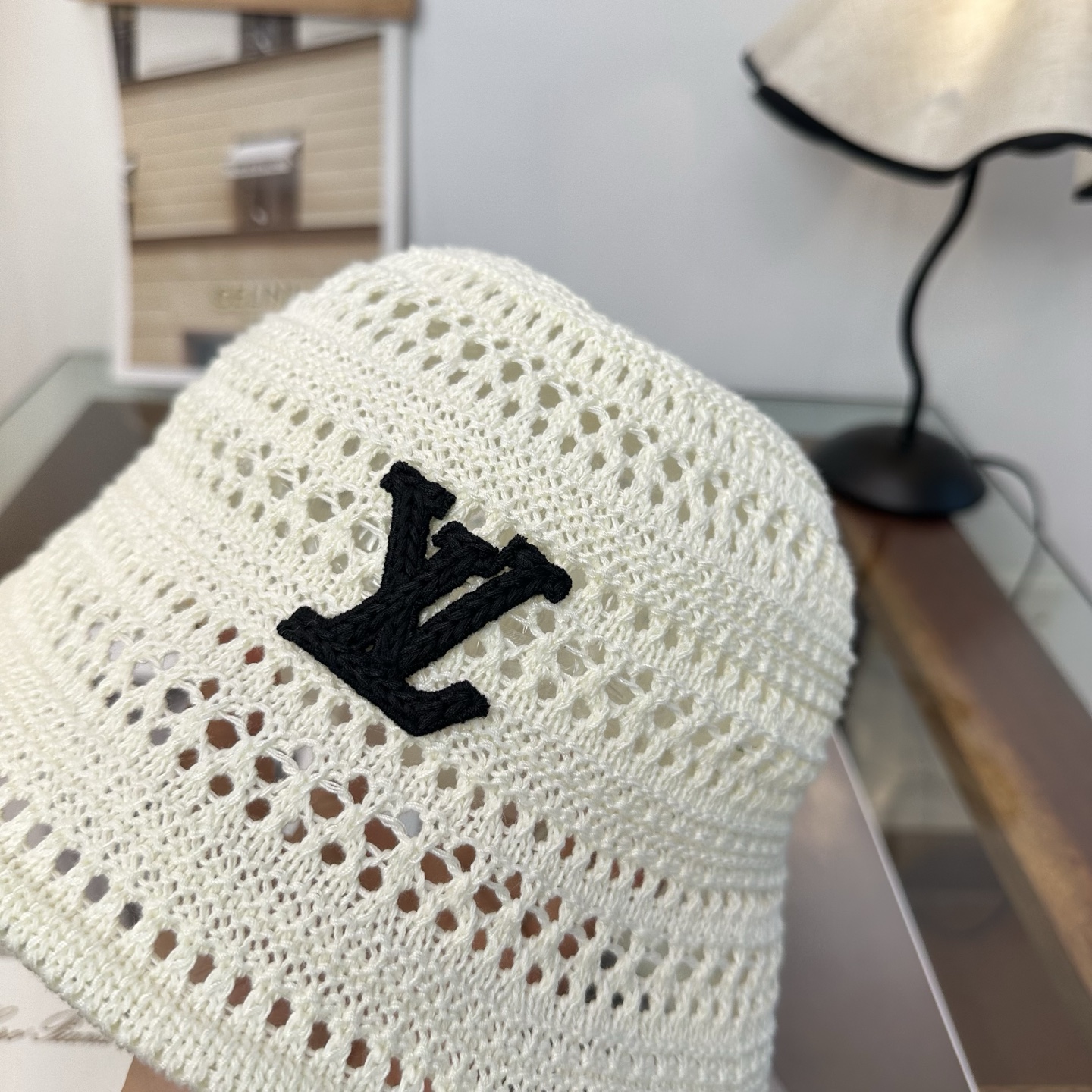 LV 路易威登 2026新款可遮阳帽女透气渔夫帽度假旅游拍照时尚搭子