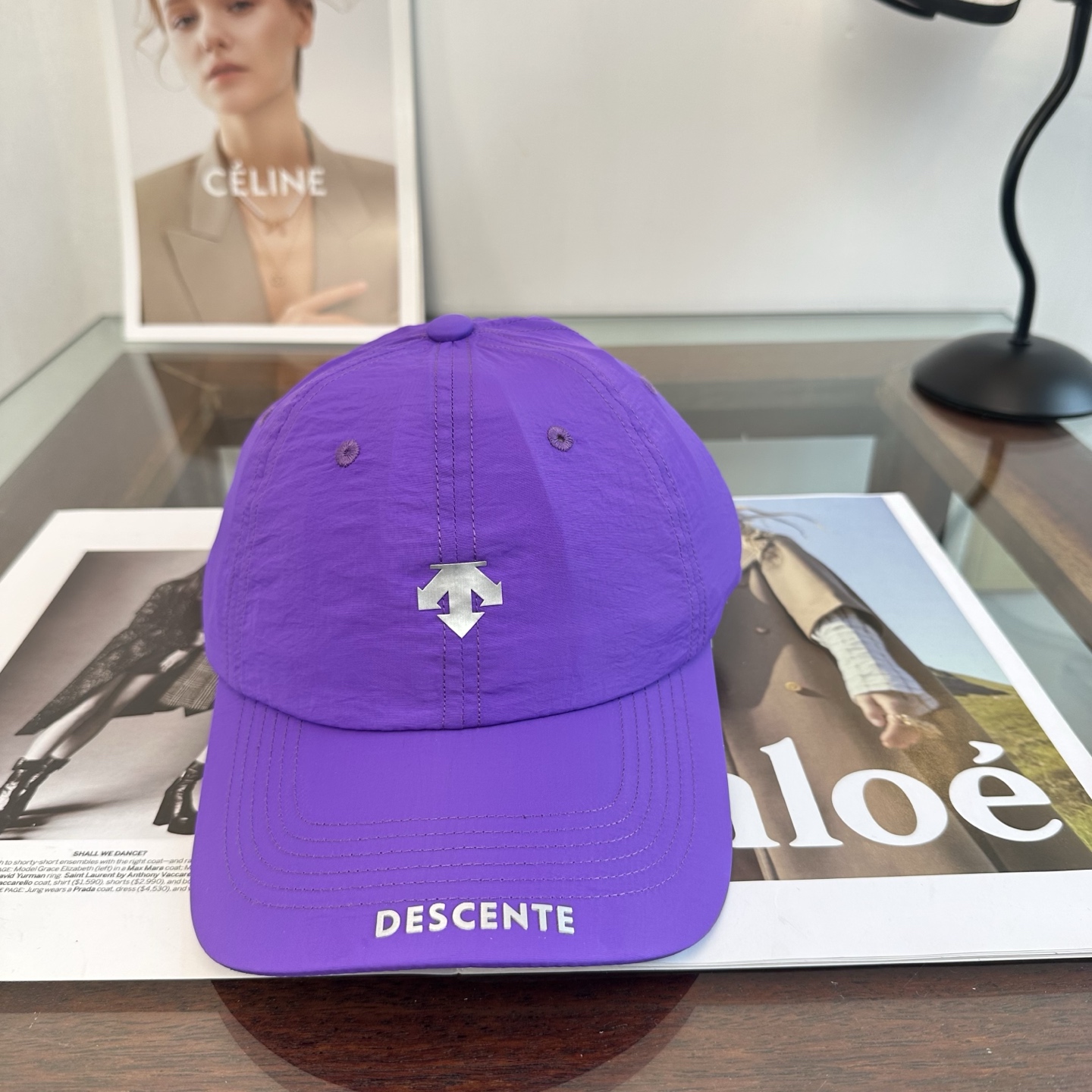 DESCENTE 潮牌棒球帽 简单休闲风的棒球帽 减龄百搭 适配度很高！简单随性~出街拍照拗造型非常加分
