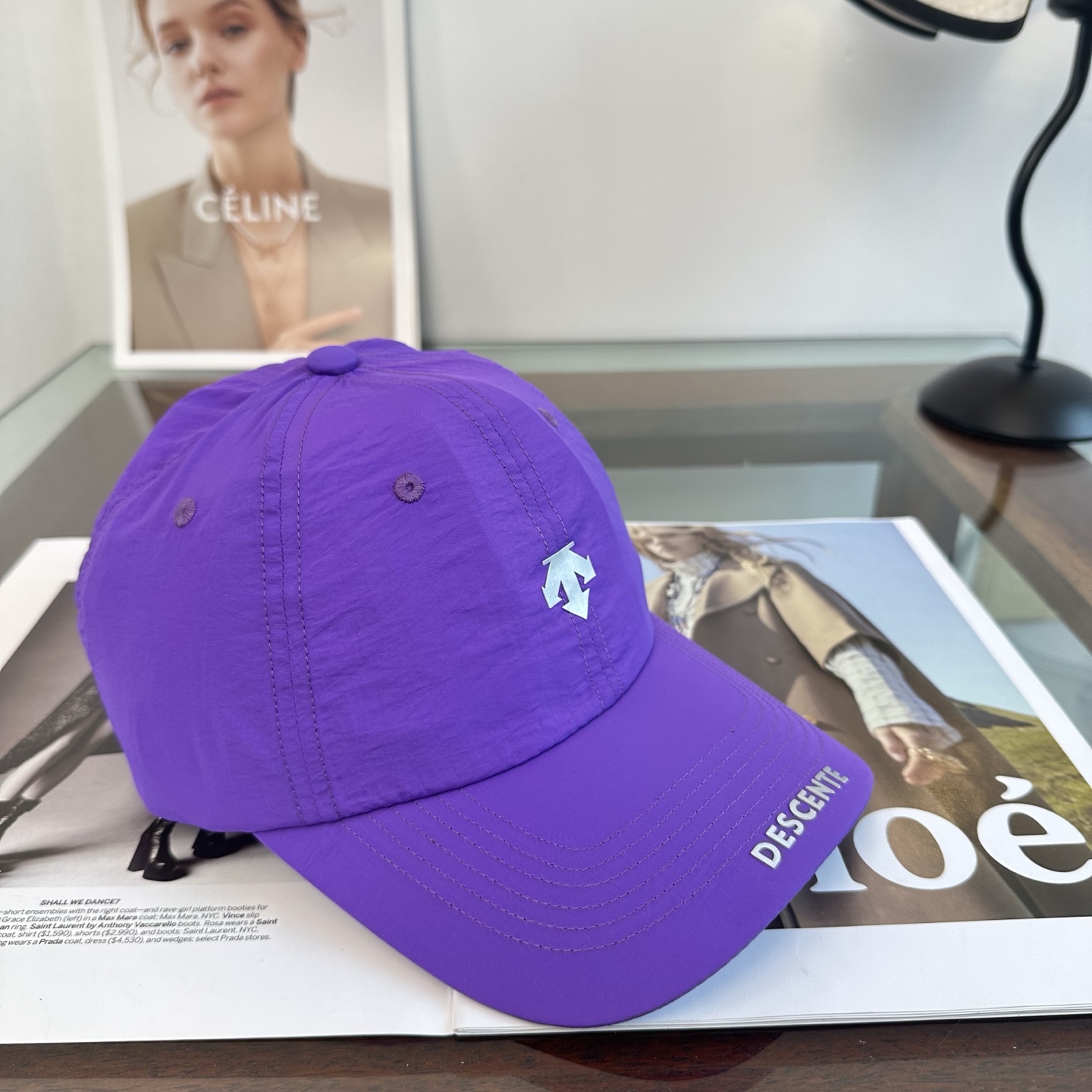DESCENTE 潮牌棒球帽 简单休闲风的棒球帽 减龄百搭 适配度很高！简单随性~出街拍照拗造型非常加分
