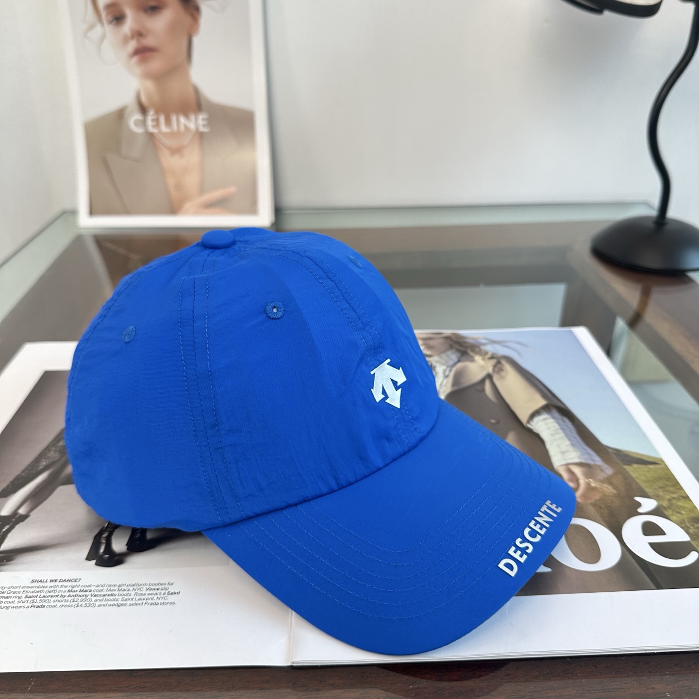 DESCENTE 潮牌棒球帽 简单休闲风的棒球帽 减龄百搭 适配度很高！简单随性~出街拍照拗造型非常加分