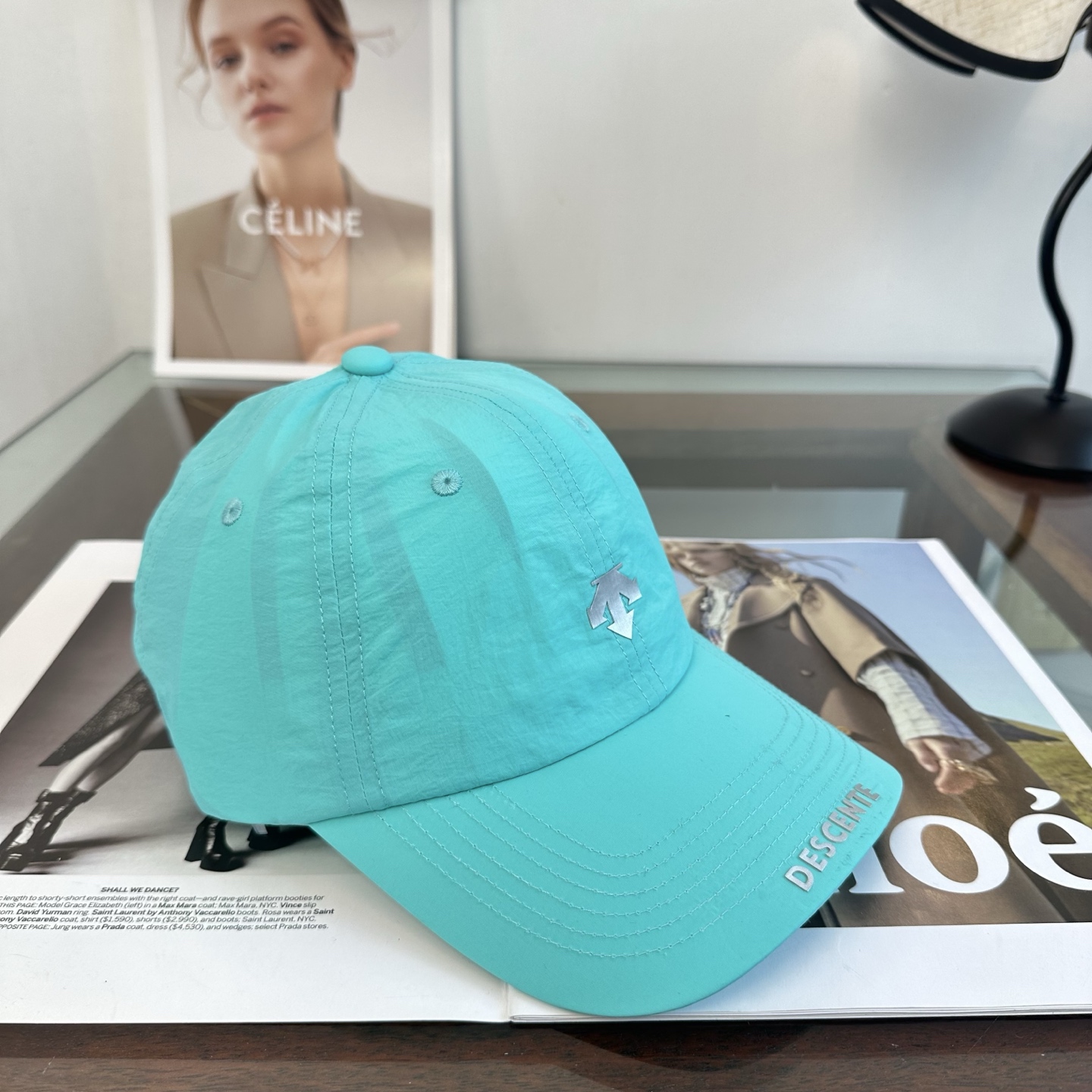 DESCENTE 潮牌棒球帽 简单休闲风的棒球帽 减龄百搭 适配度很高！简单随性~出街拍照拗造型非常加分