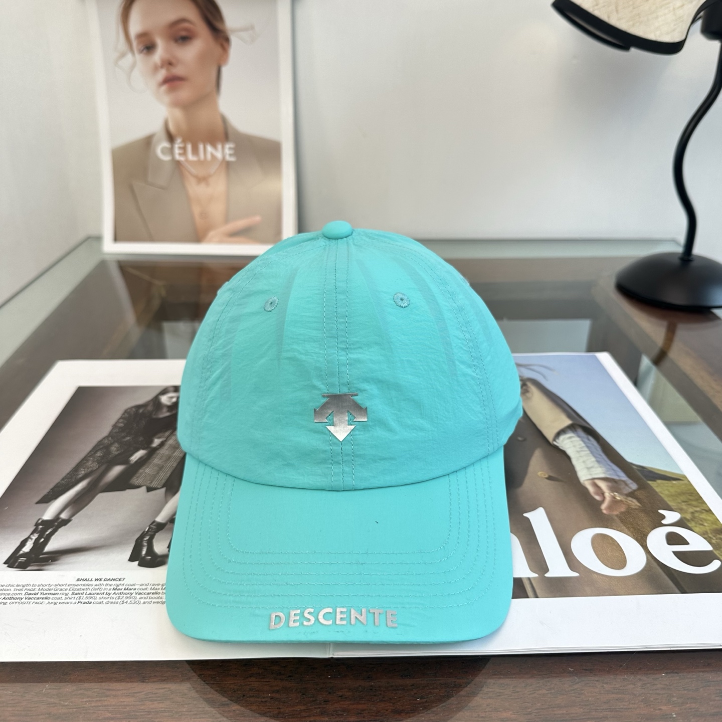 DESCENTE 潮牌棒球帽 简单休闲风的棒球帽 减龄百搭 适配度很高！简单随性~出街拍照拗造型非常加分