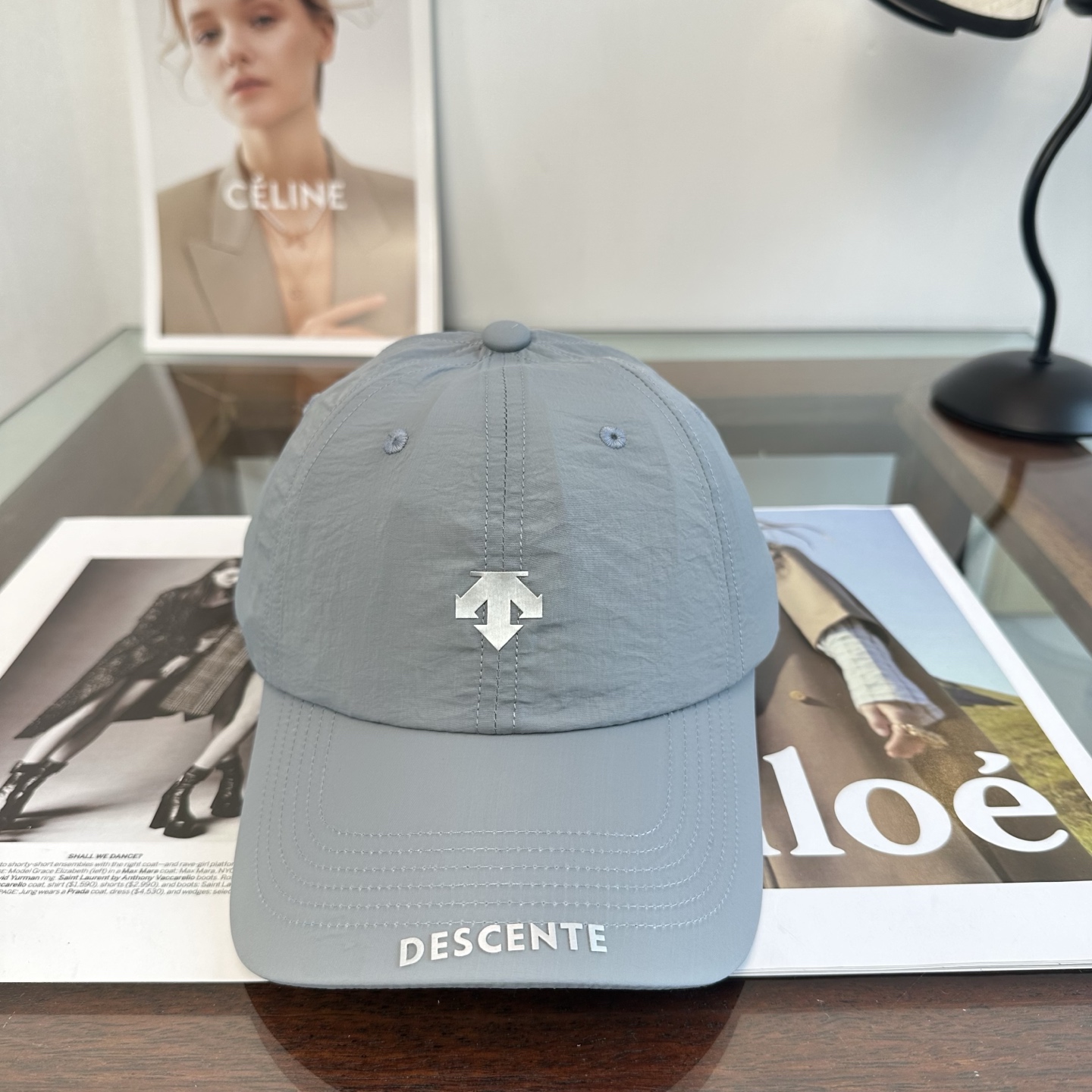 DESCENTE 潮牌棒球帽 简单休闲风的棒球帽 减龄百搭 适配度很高！简单随性~出街拍照拗造型非常加分