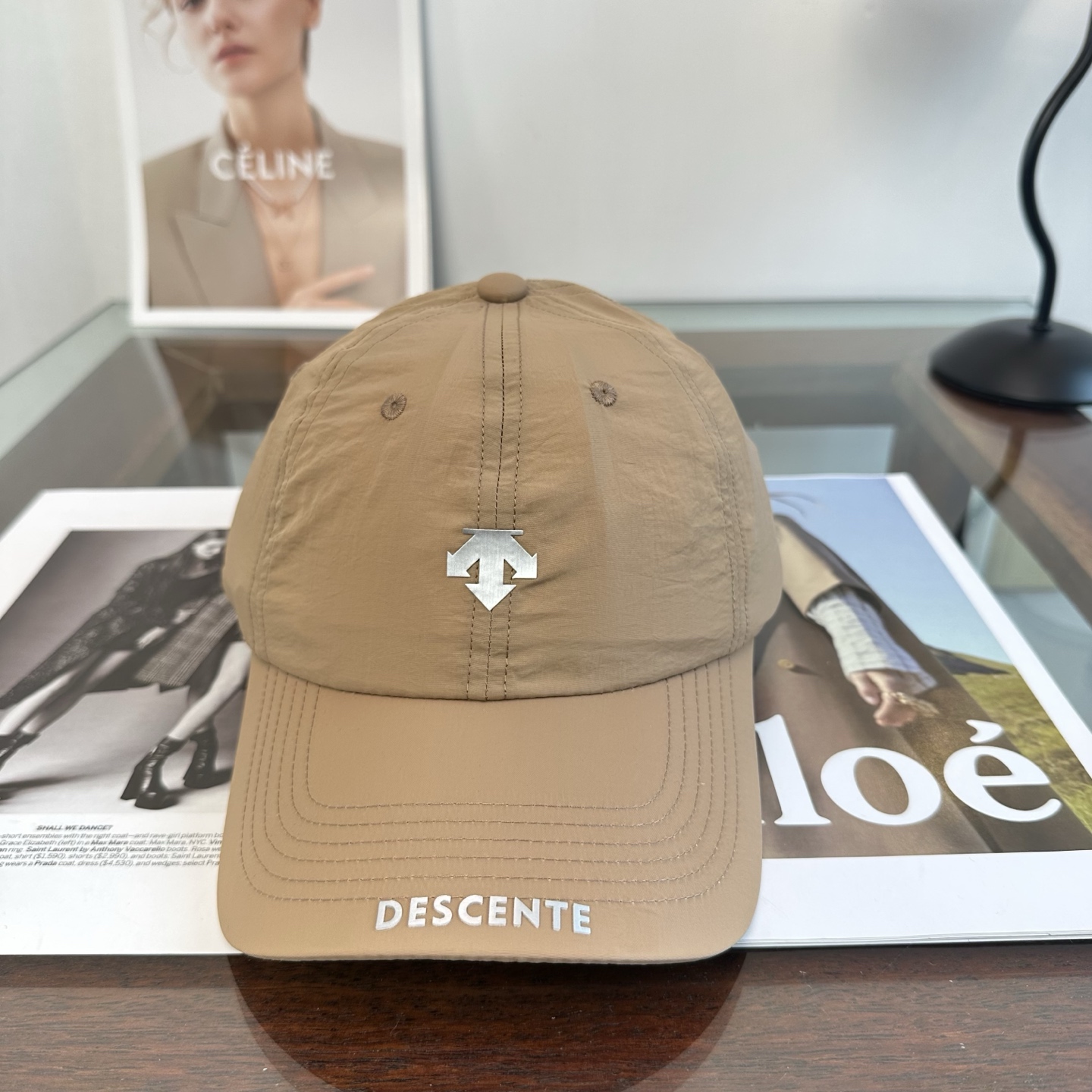DESCENTE 潮牌棒球帽 简单休闲风的棒球帽 减龄百搭 适配度很高！简单随性~出街拍照拗造型非常加分