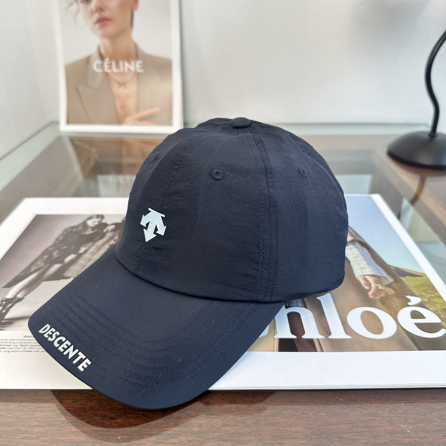DESCENTE 潮牌棒球帽 简单休闲风的棒球帽 减龄百搭 适配度很高！简单随性~出街拍照拗造型非常加分