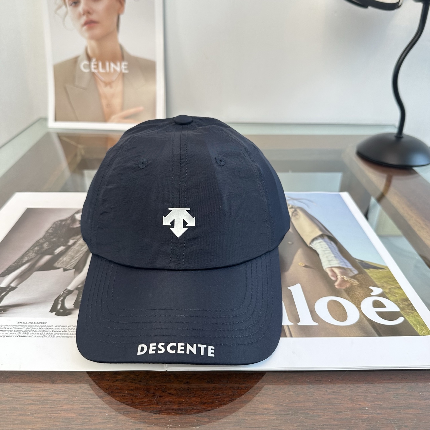 DESCENTE 潮牌棒球帽 简单休闲风的棒球帽 减龄百搭 适配度很高！简单随性~出街拍照拗造型非常加分