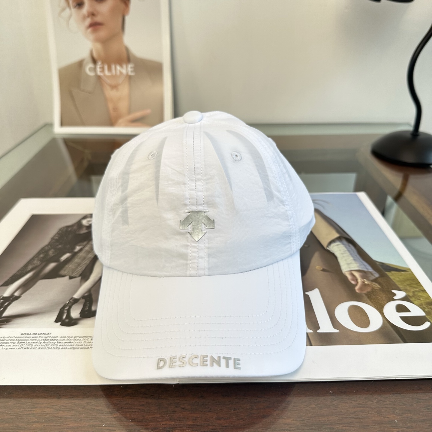 DESCENTE 潮牌棒球帽 简单休闲风的棒球帽 减龄百搭 适配度很高！简单随性~出街拍照拗造型非常加分