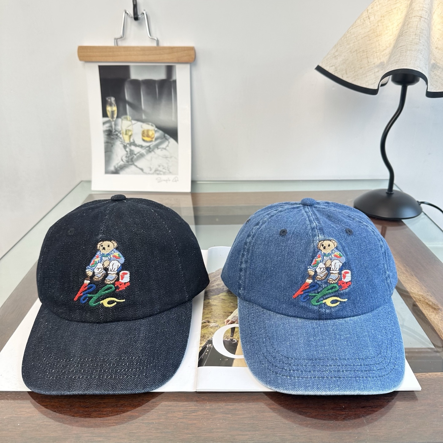 Ralph Lauren 保罗 POLO最新宫殿 棒球帽 太阳帽 釆用意大利进囗帆布 精工细做缝制而成 夏日休闲旅游