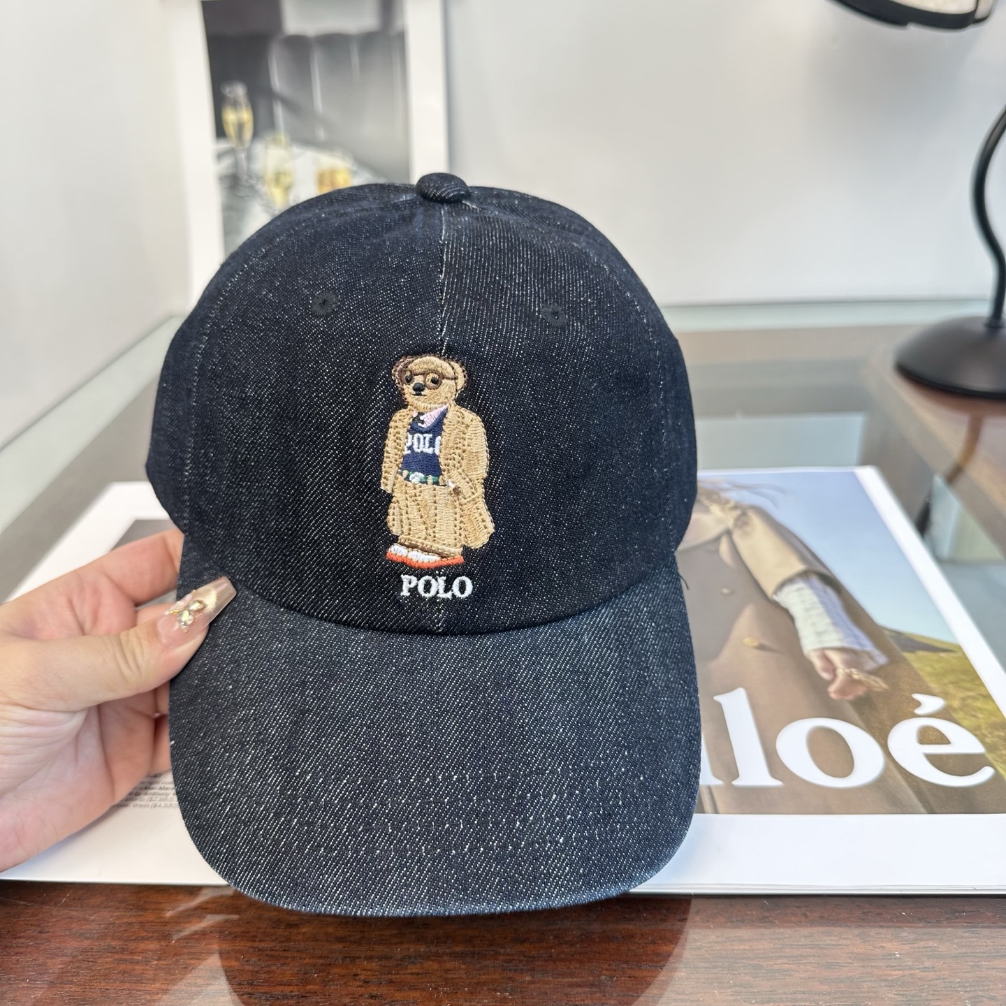 Ralph Lauren 保罗 POLO最新宫殿 棒球帽 太阳帽 釆用意大利进囗帆布 精工细做缝制而成 夏日休闲旅游