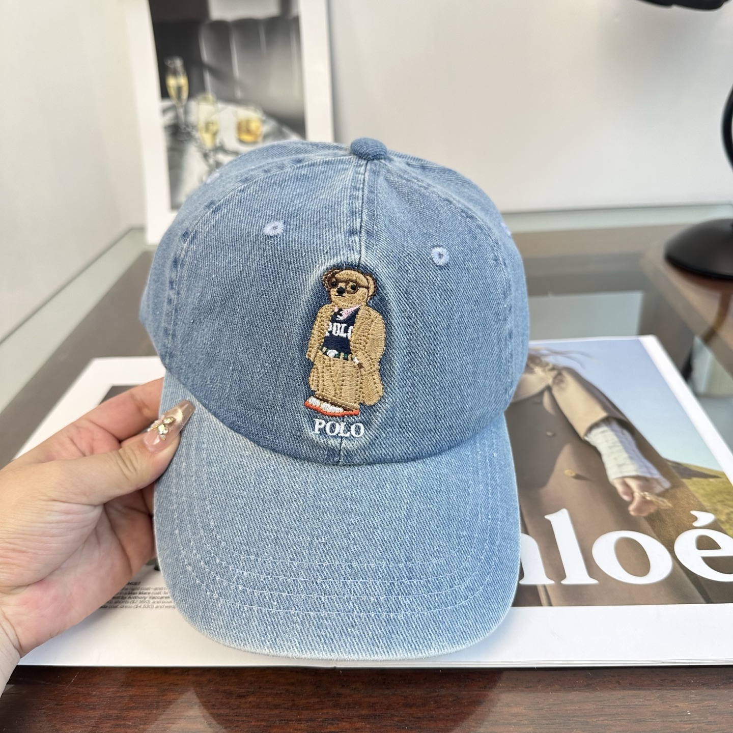 Ralph Lauren 保罗 POLO最新宫殿 棒球帽 太阳帽 釆用意大利进囗帆布 精工细做缝制而成 夏日休闲旅游