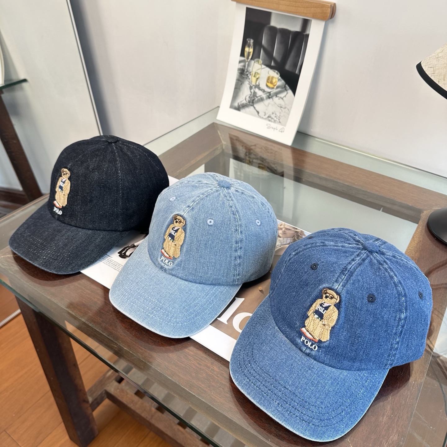 Ralph Lauren 保罗 POLO最新宫殿 棒球帽 太阳帽 釆用意大利进囗帆布 精工细做缝制而成 夏日休闲旅游