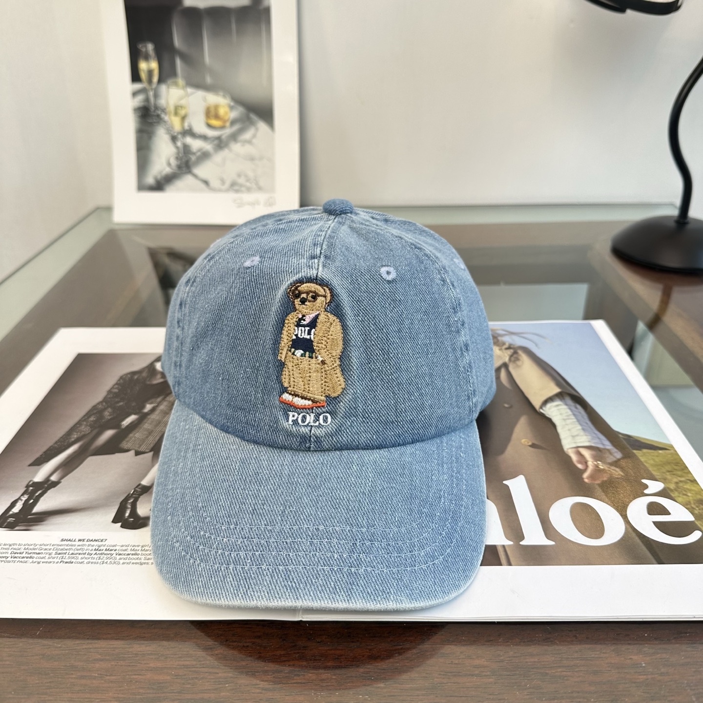Ralph Lauren 保罗 POLO最新宫殿 棒球帽 太阳帽 釆用意大利进囗帆布 精工细做缝制而成 夏日休闲旅游