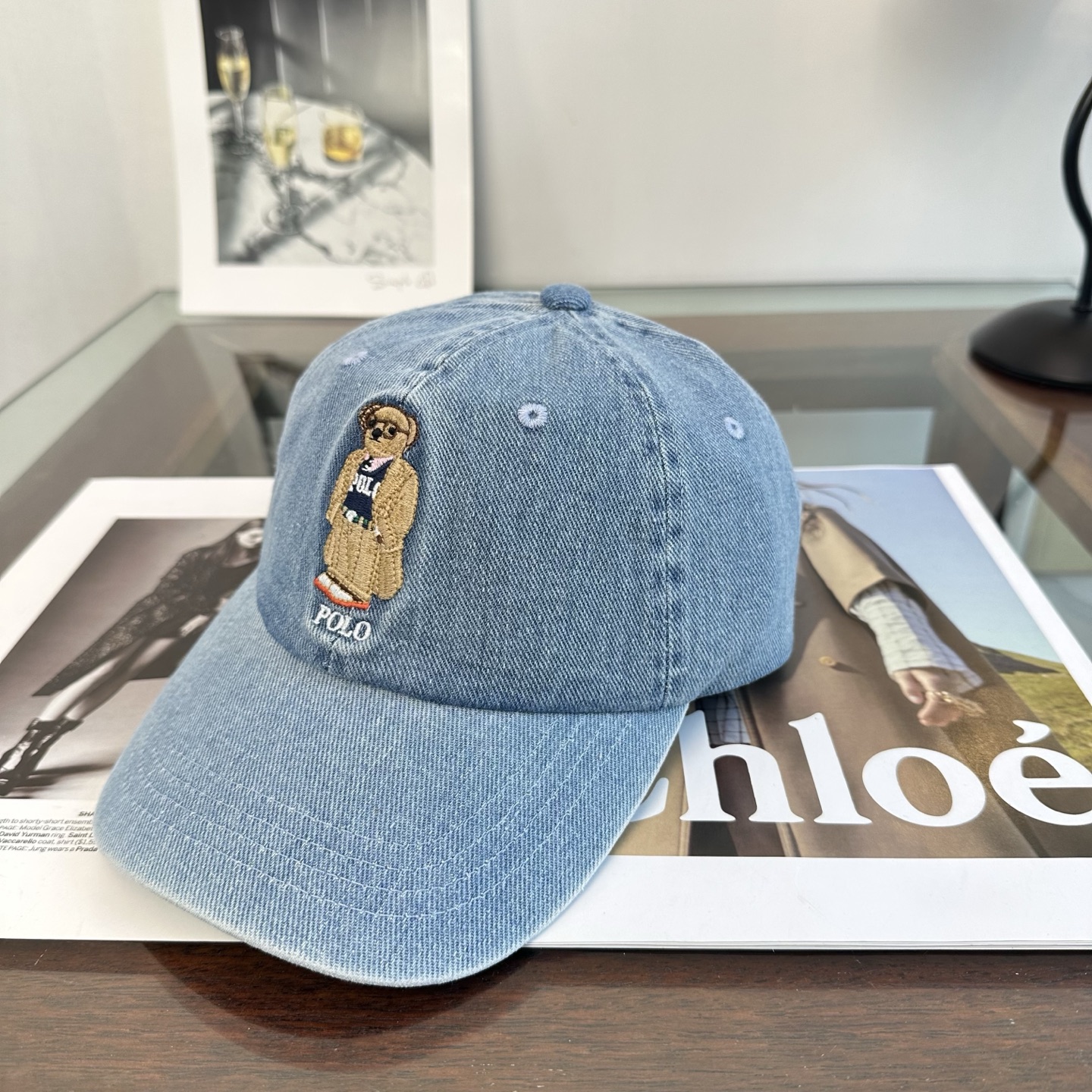 Ralph Lauren 保罗 POLO最新宫殿 棒球帽 太阳帽 釆用意大利进囗帆布 精工细做缝制而成 夏日休闲旅游