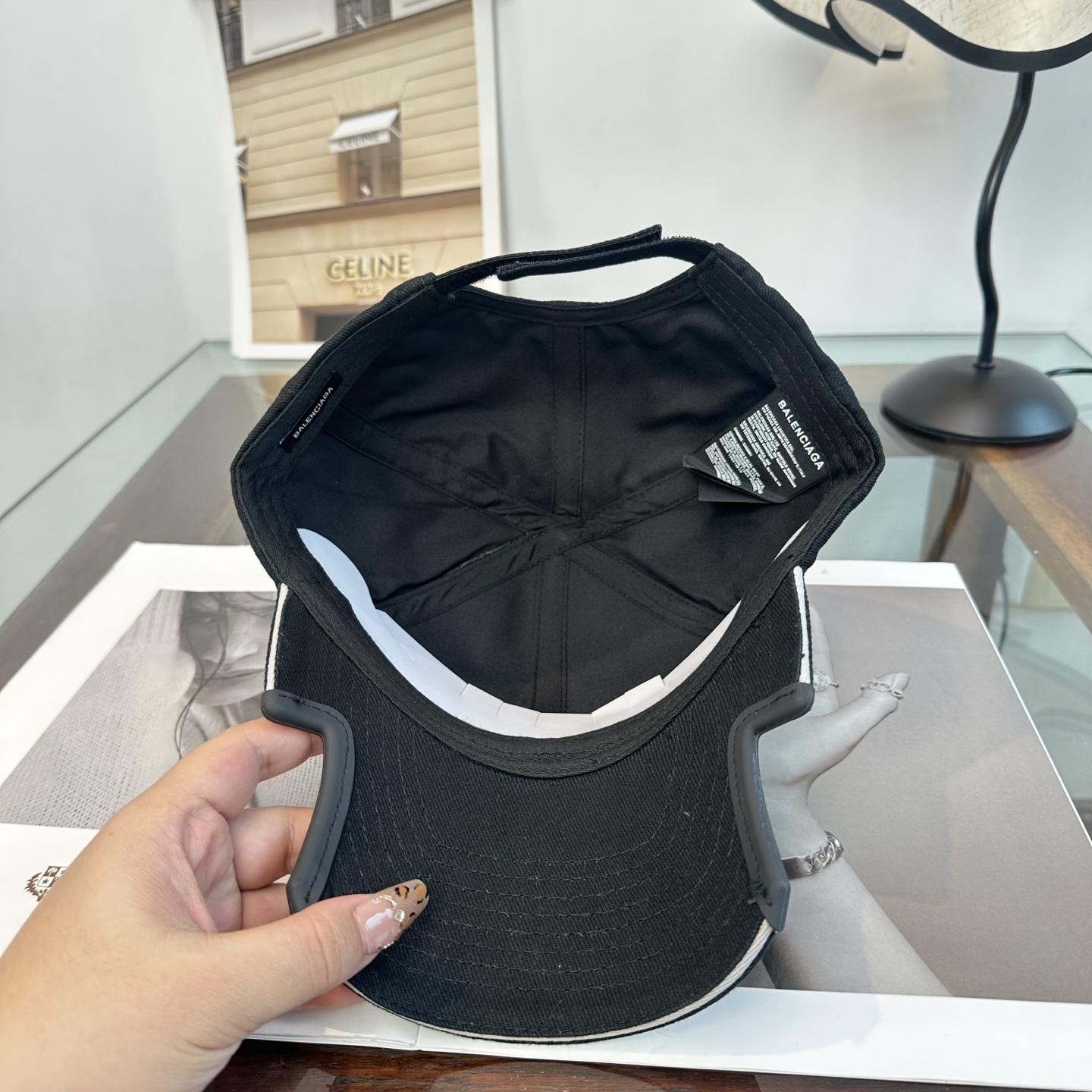 Balenciaga 新品Balenciaga 巴黎世家字母新款棒球帽
