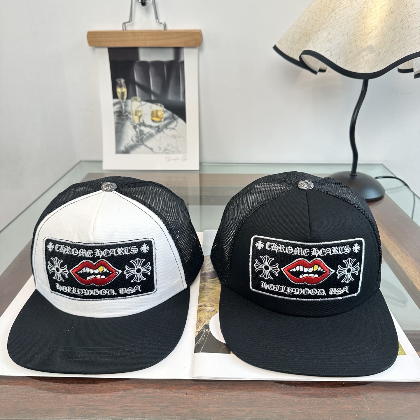 Chrome Hearts 网帽 同售 真的 多人在找这个系列的款式～～都是 颜色～～
