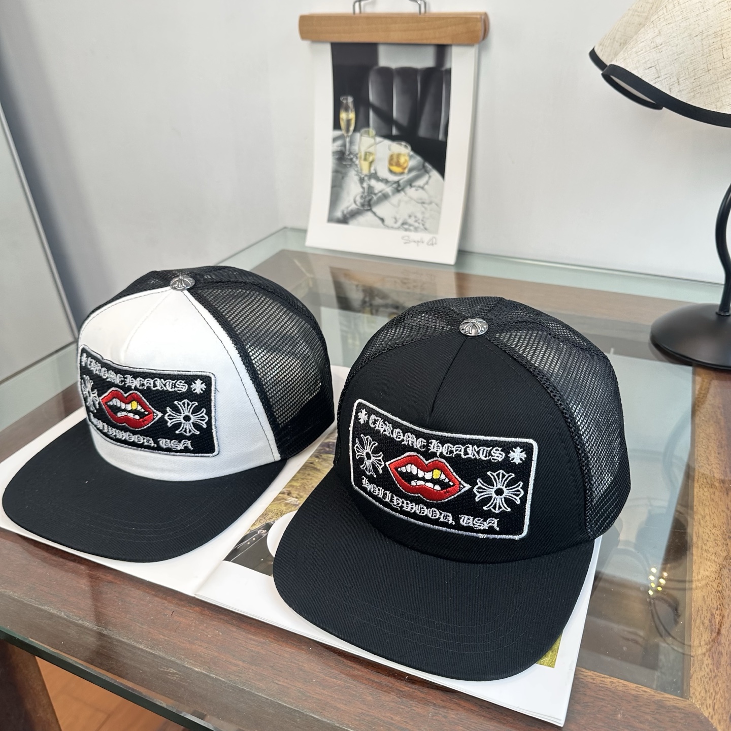 Chrome Hearts 网帽 同售 真的 多人在找这个系列的款式～～都是 颜色～～