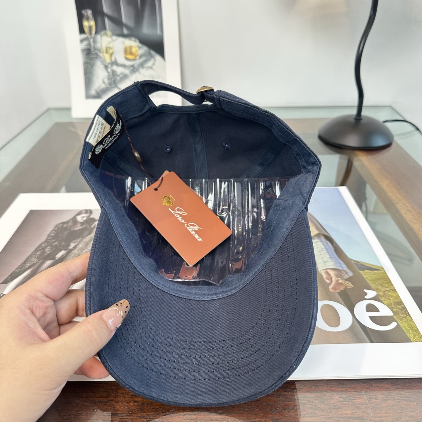 Loro Piana(诺悠翩雅) 专柜 新款高版本棒球帽，大牌同步，超好搭配，出货！