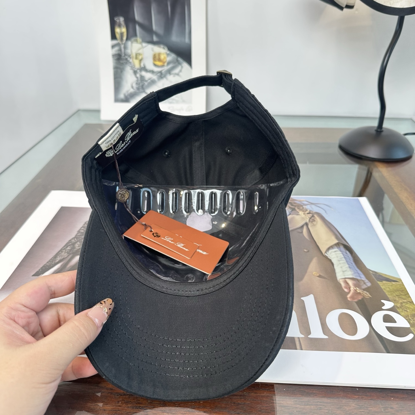 Loro Piana(诺悠翩雅) 专柜 新款高版本棒球帽，大牌同步，超好搭配，出货！