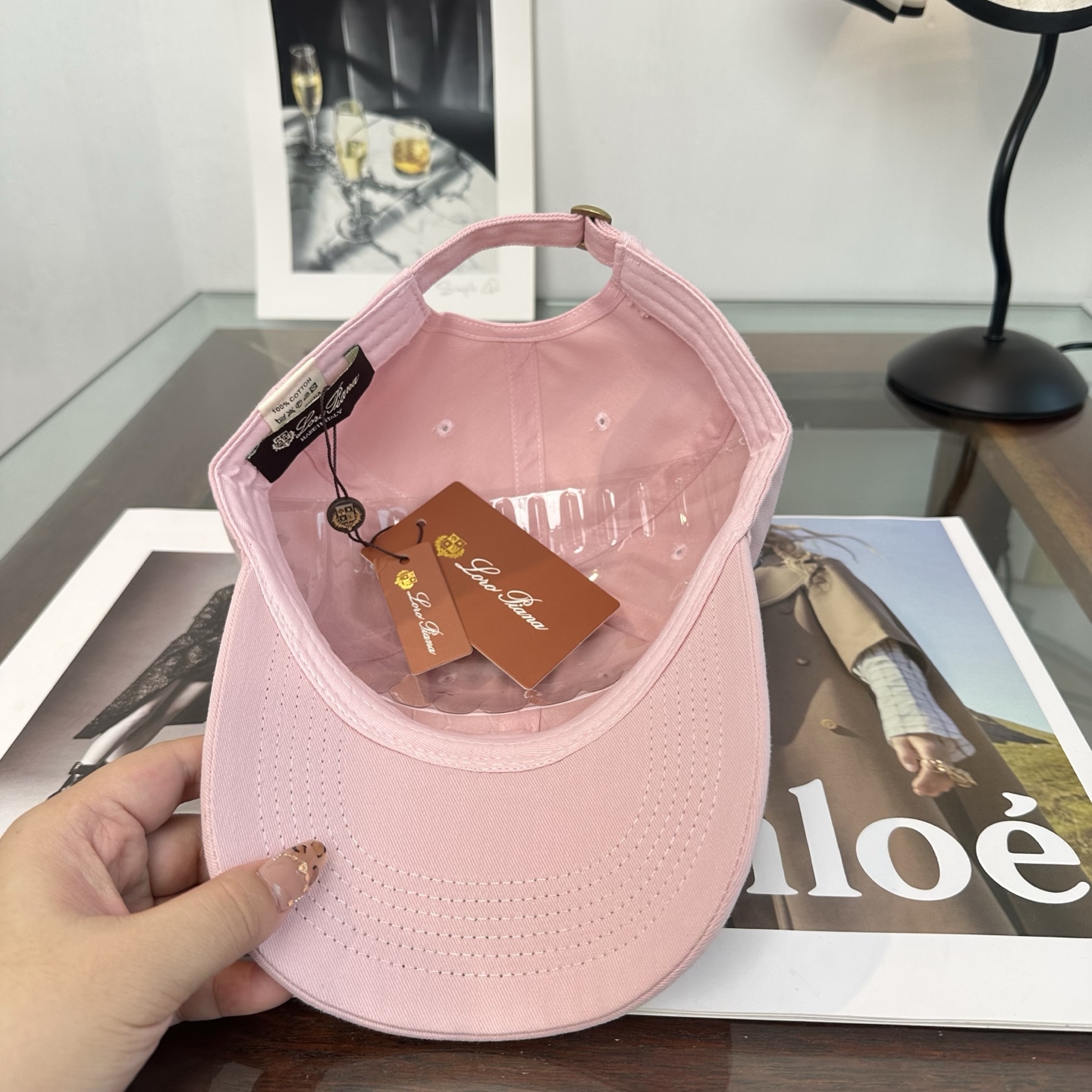 Loro Piana(诺悠翩雅) 专柜 新款高版本棒球帽，大牌同步，超好搭配，出货！