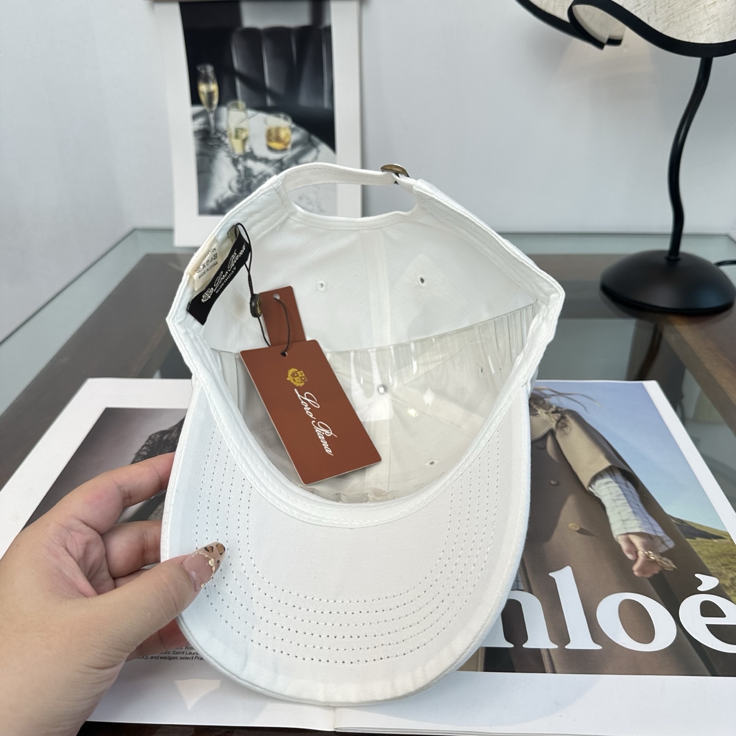 Loro Piana(诺悠翩雅) 专柜 新款高版本棒球帽，大牌同步，超好搭配，出货！