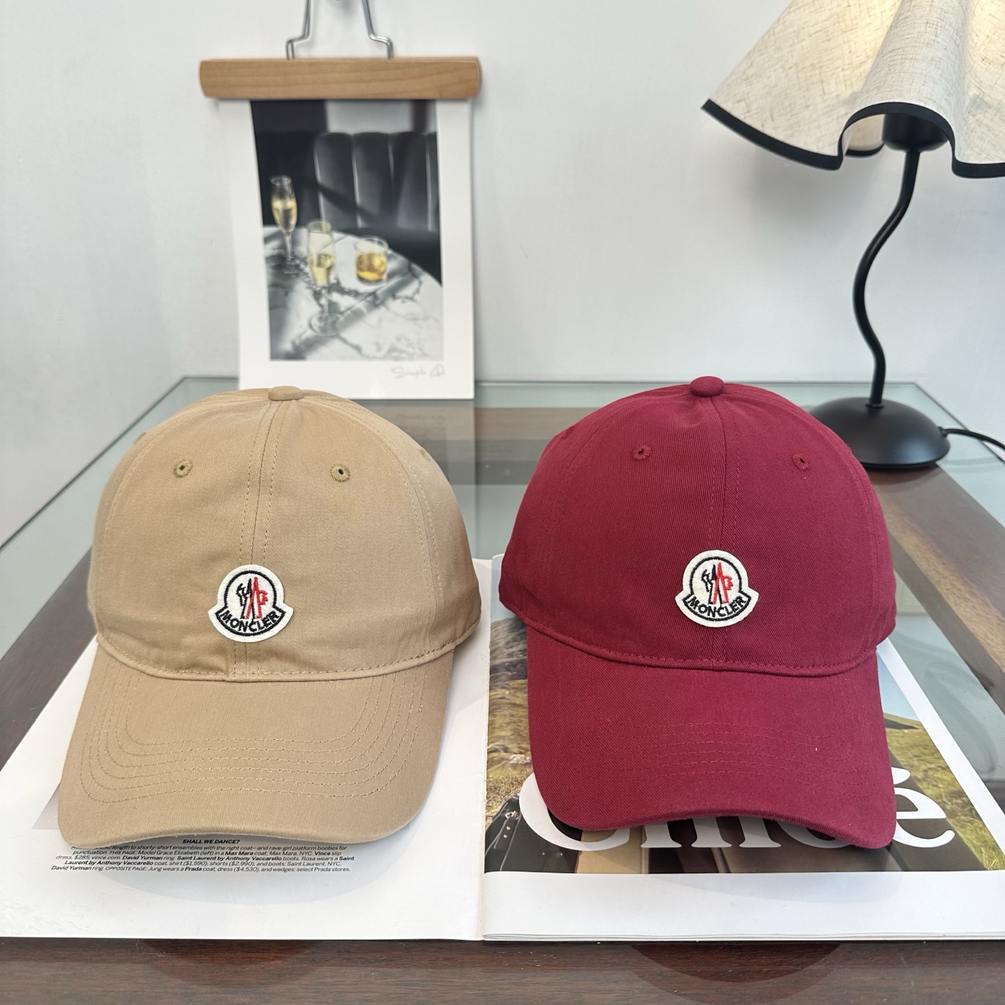 Moncler 新款棒球帽，重工打造 高端 ，百搭款