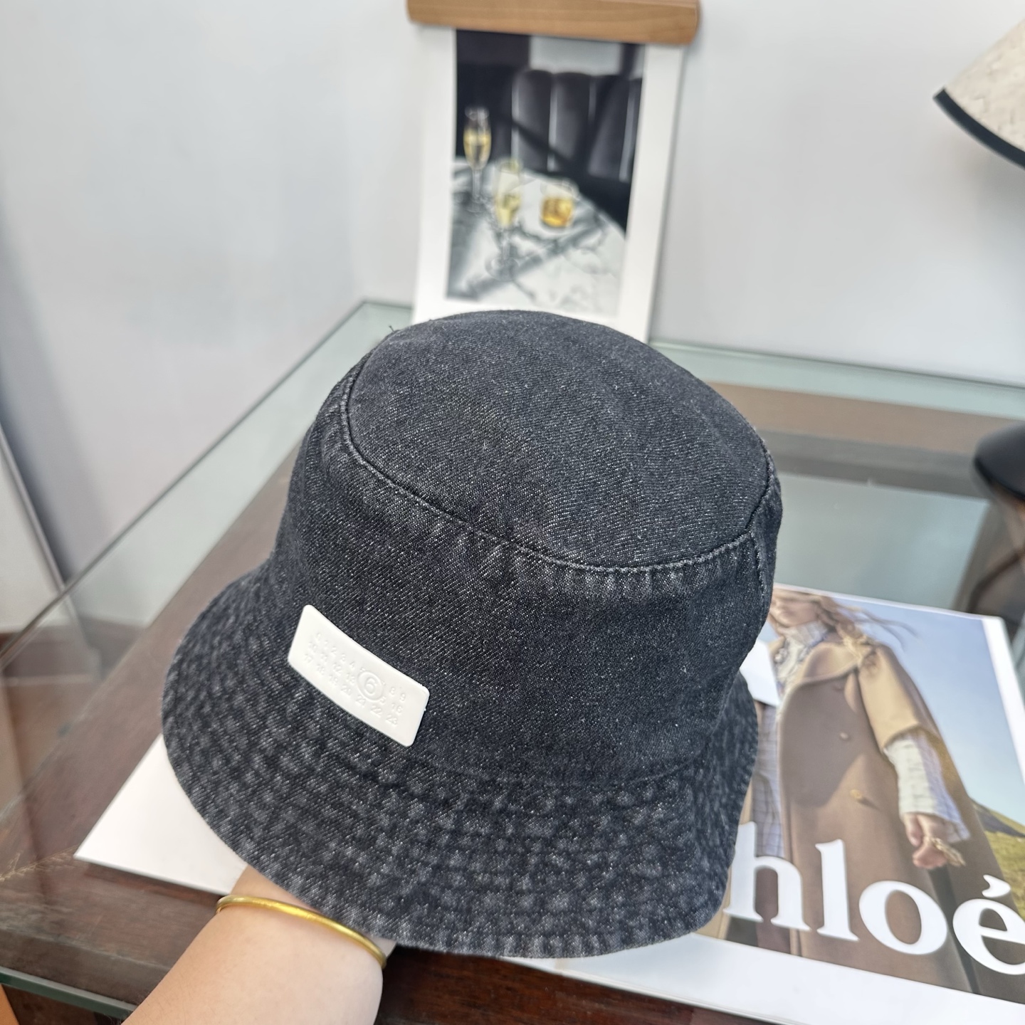 Hats Style Denim Hat Other Hat detail image 6 from source 779348