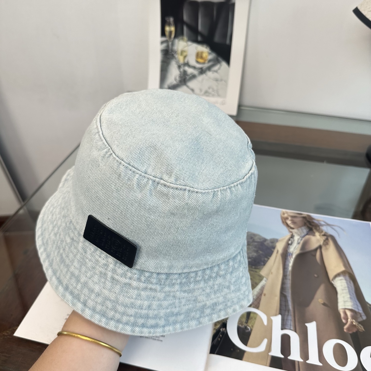 Hats Style Denim Hat Other Hat detail image 6 from source 779353