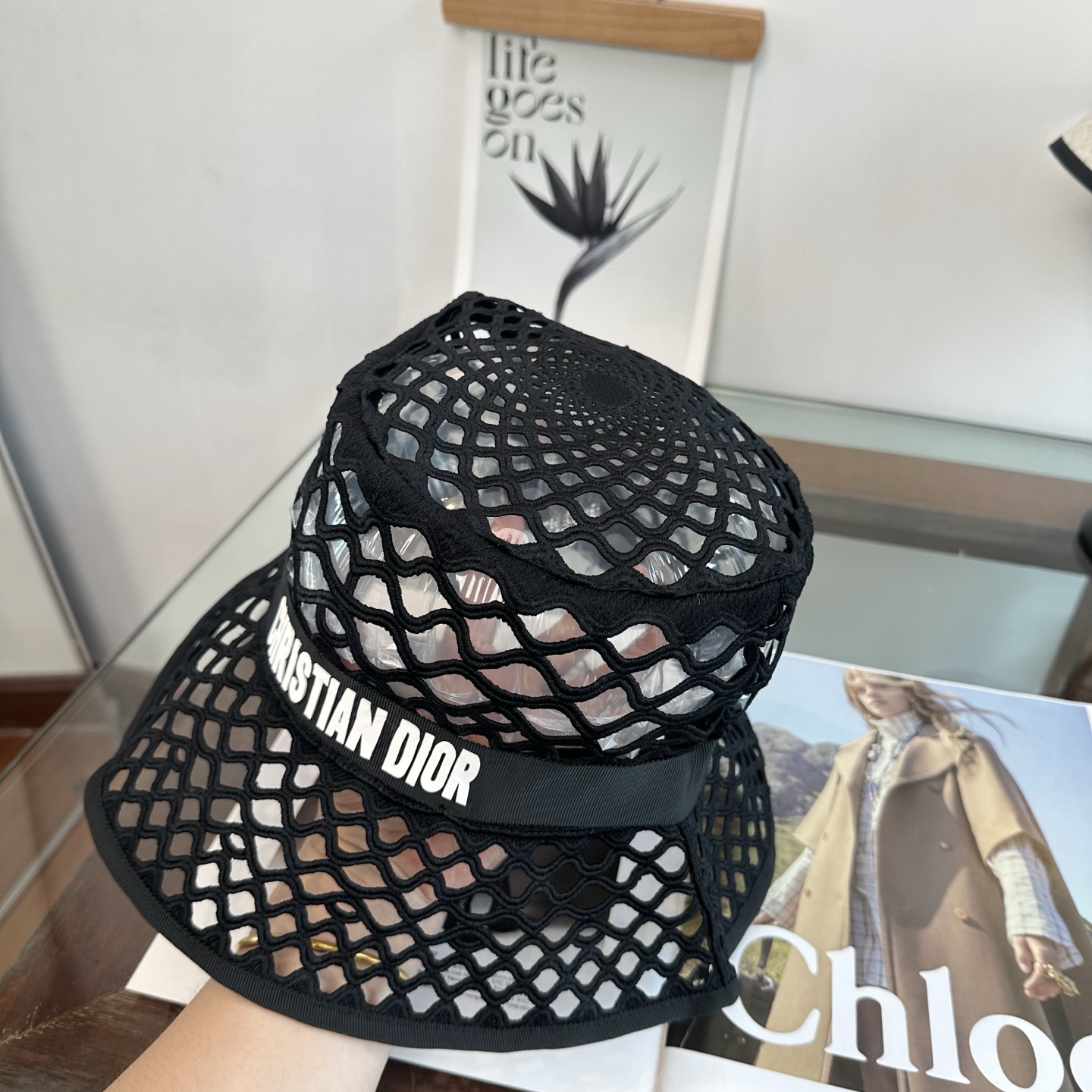 Dior Dior 迪奥 新款 渔夫帽，純也格调很有感觉，很酷很 ， 断货热门，质量超赞