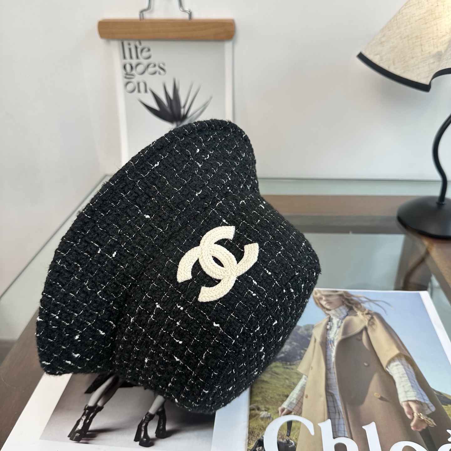 Chanel CHANEL香奈儿 渔夫帽 款 轻盈透气。完美版型，对格精准无误， 品质，独家 摄，男女适用