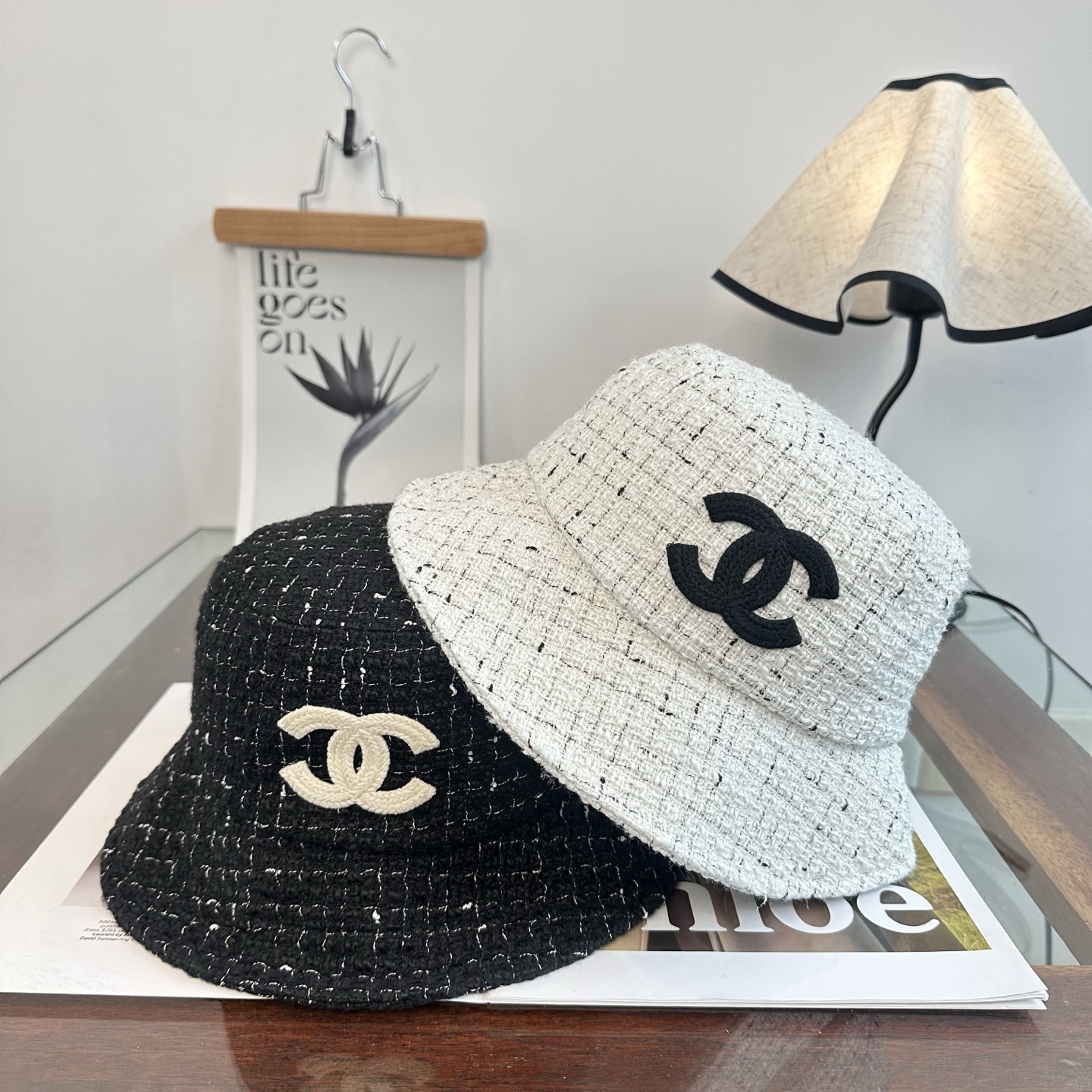 Chanel CHANEL香奈儿 渔夫帽 款 轻盈透气。完美版型，对格精准无误， 品质，独家 摄，男女适用
